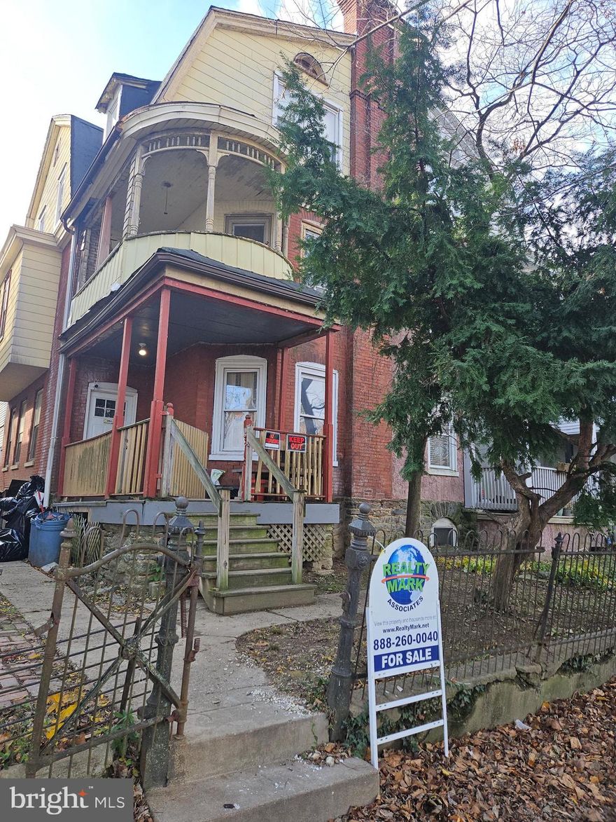 The 5124 Newhall St. Property consist of  approximately 2,841 SF of Finished Floor Area  = BLDG  (A + B)


(A) - ORIGINAL 3 story  BUILDING = 
1st FL @741 SF =(Liv Rm, Din Rm, Kit, and Bath w/Toilet, Sink, Separate Stall Shower, Foyer, Open Porch, Separate Staircase DN to Basement & Separate Stair case UP to  2nd FL) ;

2nd FL @ 843 SF =(Front BR, Staircase DN to 1st  FL & UP to 3rd FL, Open 2nd FL Porch, Middle BR, Hall Bath w/Tub, Toilet & 2 Sinks , Study);

3rd FL @ 456 SF =(Stair case DN to 2nd FL, Front BR, and Rear BR);

Basement @ 741 SF (Unfinished space  w/ 2 Sump Pumps,  1 High Efficiency Direct Vent Boiler, 100 AMP Service & main Electric breaker Panel, 1 gas DHW Heater, 1 Gas Meter, 1 Water Meter

(B) Two Story ADDITION BUILDING Erected on Crawl Space Foundation by previous Ownership  located at Rear of Original Building =
1st FL @ 375 SF = (Side wall Direct  Ext. Door into  BR, Bath w/ Shower Stall, toilet, and 1 sink vanity, Rough Framing for potential stair to 2nd FL of this Addition, Plumbing Rough-in for potential Future use as  a Kitchen, Doorway opening from 1st FL of Addition into 1st FL Kitchen of Original Building ;

2nd FL @ 375 SF = (one BR, Doorway opening between 2nd FL of Addition and 2nd FL of the original building );

GENERAL:
Windows: There are 26 windows in this property. Every Room has at least one openable Window (Except for 1st FL Bath of the original building ) This Twin Building has plenty of Natural Sun Light  derived from these windows.

Closets: Most Rooms have at least one closet.

This is a Large Spacious 10 Room property that, as framed, has at lease 6 to 7 rooms that could be used as  BRs
This property does have functioning Mechanical and Electrical major systems. 

This Property is being offered in AS IS, WHERE IS CONDITION.