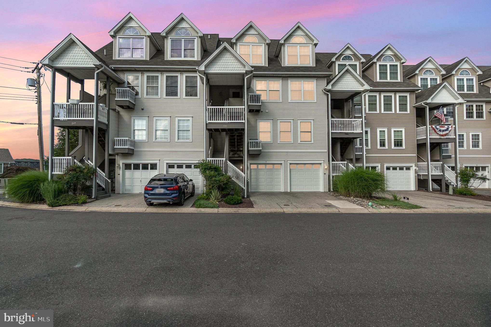Great price on a beautiful waterfront condo.
Amazing water views and close proximity to beautiful downtown Havre de Grace
make this a must see destination. This well cared for penthouse condo features vaulted ceilings with recessed lighting. Updated gourmet island kitchen and breakfast area. Quality cabinets and granite counters. Main level hardwood floors. Formal dining room and living room and powder room
Separate water view family room with gas stove and custom entertainment center.
Full length composite deck with custom awning. Enjoy beautiful sunrises and afternoon shade.
Upstairs features a large landing area. Primary suite with picture window and private custom bathroom.
2 additional large bedrooms (One set up as office and desk conveys) and 2nd full bath and a convenient bedroom level laundry room.
2 car garage with bonus storage room and extra driveway spot. One block from beautiful downtown
Havre de Grace. Boat slips nearby , Festivals and Shopping, Dining and Entertainment.
World class promenade on the Chesapeake. Enjoy the good life.
Close to schools, shopping, I-95, MARC and AMTRAK trains and APG.
One hour to Phila and Balt Int'l airports.