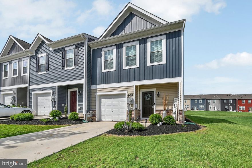 Welcome to this stunning nearly new end unit home nestled in a vibrant community in York, PA! This beautifully maintained residence boasts three spacious bedrooms and two and a half bathrooms, offering an abundance of room for comfort and relaxation. Natural light pours into this bright and airy home, highlighting the thoughtful design and exceptional craftsmanship.

Step inside to discover a gourmet kitchen equipped with modern appliances and stylish finishes, perfect for culinary enthusiasts and captivating gatherings. The inviting eat-in area creates a warm atmosphere for casual dining, while the open layout seamlessly connects the kitchen to the living spaces, ensuring an excellent flow for entertaining friends or enjoying quiet evenings at home.

Outside, the beautifully landscaped surroundings provide a serene escape, making it easy to unwind and appreciate the outdoors. The one-car garage adds convenience and extra storage, enhancing the functionality of this remarkable home.

Situated in a friendly community, you'll enjoy not only the charm of the neighborhood but also close proximity to local amenities, parks, and schools. This home is truly a rare find, offering a blend of modern elegance and cozy comfort. Don’t miss your opportunity to make this spacious haven your very own! Schedule a viewing today and envision the possibilities awaiting within these welcoming walls.