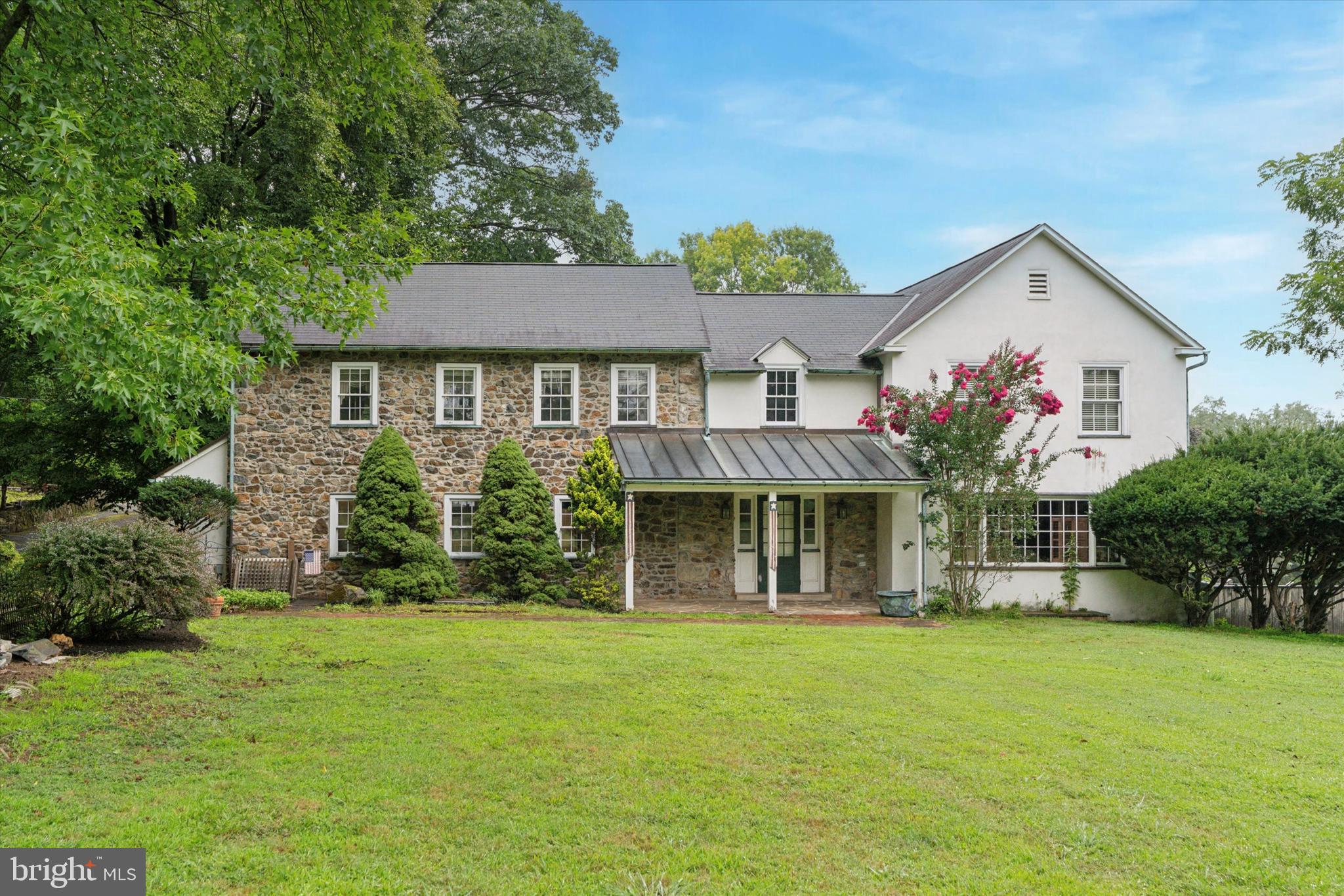 Presenting 95 Diamond Rock Road. A true Diamond in the Rough! This is the opportunity you have been waiting for! THREE dwellings and over FOUR acres on one of the most scenic, peaceful, desirable streets in Phoenixville, only minutes away from Valley Forge National Historical Park. 95 Diamond Rock includes a Main House with over 3,000 Square Feet, a Barn with over 4,000 Square Feet and a Carriage home of approximately 1,000 Square Feet. This incredible property is bursting with potential. The options for a buyer are only limited by your own imagination. You could move in tomorrow to the Main House and live in it very comfortably. You could renovate and or extend the Main House, renovate the Barn, renovate the Carriage House and have 3 amazing homes for your family to enjoy and or to use as a rental properties. Lastly, even though the 3 buildings are all historic in age, they are not historically preserved, meaning the option is available to knock some or all of them down and utilize the 4 acres to build whatever you want. There is more than enough room for a huge House, a Pool, a Tennis or Basketball Court, etc. When you arrive at the property, you will immediately notice the expanse of the lot and how tranquil it is. Entering the Main House, you will find yourself in the Foyer and get your first glimpse of the wooden flooring that is found throughout the home. To your left is the large Study and interior access to the 2-car Garage. To your right is the huge Family Room, complete with a ton of windows for natural light and a Fireplace. At the back of the main floor is the Kitchen, boasting newer stainless-steel Appliances and an abundance of Countertop and Cabinet space. Upstairs, you will find 2 enormous Bedrooms, each with its own Bathroom. Both Bedrooms could be divided into 2 smaller Bedrooms that would still be bigger than most Kids' / Guest Bedrooms. This floor is finished by a smaller Bedroom that is perfect for a Nursery / Office / Sitting Room. Or even to be turned into a huge closet! The Bi-Level Basement level delivers approximately another 600 Square Feet of space that could be finished. It currently incudes a Half-Bath and the Laundry facilities. The house is completed by an attached 2-car Garage on the side of the home, that connects to the Driveway that stretches past the Barn and out to the road. As you walk out of the Garage, the Carriage home is across the Driveway. This 1,000 Square Foot gem is beyond cute and includes a Loft area. It could be used as a small rental property for family member to live in, or even as a home Gym or art or music Studio. But wait there's more! Aside from the vast size of the lot, 95 Diamond Rock also includes a massive Barn. The Barn is the jewel of this piece of Real Estate when it comes to potential. Boasting over 4,000 Square Feet and stunning views of the 95 Diamond Rock property below, a buyer could turn the Barn into the most magnificent of houses. The Barn has a new roof and ceiling and 2 Carports. It has multiple levels and a buyer could have a ton of fun designing their dream home within it! Located a 5 minute drive from the magnificent beauty of Valley Forge National Historical Park and with easy access to 76, 422 and 202, 95 Diamond Rock Road is vacant and set to go and show. Go see the property you have dreamed of all your life today!