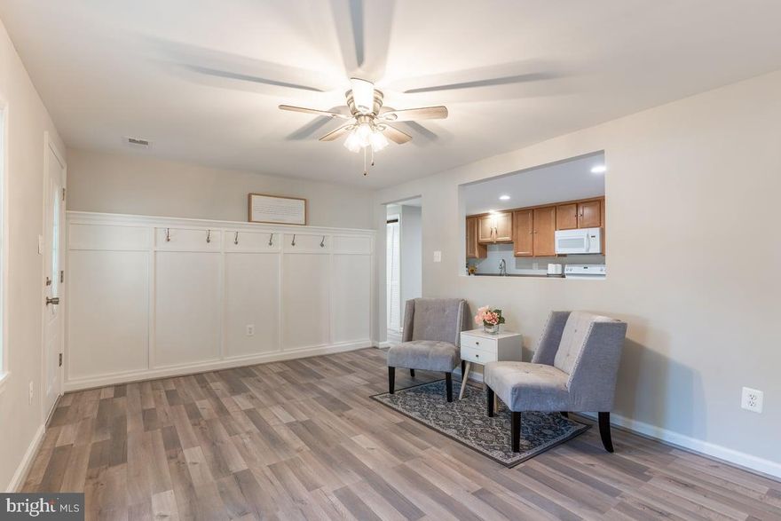 This beautifully renovated four bedroom one bathroom home is ready for you to call it home!!  Just moments from Brownie Beach, Chesapeake Beach, North Beach, numerous restaurants and other amenities.  This home is conveniently situated on three lots off the beaten path of the town center. This home comes with not one but 3 shed's for all of your outdoor storage needs.  There is also a fully extended deck across the front of the house, a side , ground level deck with hammock, large fenced in yard and concrete driveway with room for lots of cars.