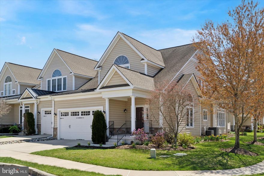 Sophisticated living with a true Town & Country lifestyle await! This immaculate 2-3 bedroom, 2.5 bath End Unit Townhouse was the builder's Model Home!  Dual thermostat comfort and both furnaces and HVAC systems were replaced in October '23.  Upscale Coldstream Crossing is a 55+ community surrounded by mature landscaping, farmland and is an easy drive to vibrant communities, shopping, restaurants, parks and recreation.  From the moment you enter, you’ll be impressed by the 9’ ceilings, decorative columns flanking the foyer and the impressive barrel ceiling in the formal living room.  The living room is centered around large windows topped by transoms and a half-moon window, all illuminating an elegant hand-painted mural on the barrel ceiling.  Warm hardwoods lead you to the kitchen that features stainless appliances, and island with storage and seating, 42” white cabinetry and plenty of counter space, a beautiful tile backsplash and wonderful views of open space from the farm sink.  The kitchen opens to a dining space and a grand family room with a cathedral ceiling and two walls of windows that bring in views of open space nearby and loads of sunlight.  There’s a gas fireplace with mantle and a sliding glass door to the full-width composite deck in back.  Steps away is the primary suite with a tray ceiling, walk-in closet and a large en-suite bath with granite dual vanities, walk-in shower and a soaking tub.  The laundry room with custom cabinetry, powder room and access to the two-car garage complete the main level.  Upstairs is a large loft with oversized windows that works as a second family room or home office space. The large junior suite features a sitting area, two generous closets and an ensuite bath with dual vanity and a tub/shower.  A finished crafting/bonus room on this level has a vaulted ceiling, loads of light through windows topped by another half moon and a double closet with an organizer system.  The full unfinished basement has 8’ ceilings and is outfitted with several walls of built-in shelving for easy storage.  There’s also a workshop with bench and more shelving.  Both HVAC units were new in 2024 and there’s a 4,000 watt back up generator pre-wired with a 6-circuit changeover switch! Outside you’ll find mature trees and landscaping and neighbors sharing a fabulous two-mile walking trail.  The home is also a very easy walk to the club house.  Coldstream Crossing is a 55+ community in East Pikeland Township, Chester County, PA. Situated on 75 acres, the 142 town homes are surrounded by woodlands and open space.  Enjoy carefree homeownership as the HOA does so much for you,  exterior building maintenance, including roof, siding and windows, mowing, raking, weeding, snow and ice removal, and trash removal.  Homeowners have access to private amenities in a 5,000 square-foot clubhouse (this home is a short walk away!) and there are many resident organized clubs to join. There is a multi-purpose room with a catering kitchen that can be utilized for meetings or private parties. A game room is also available for fun activities and community events. Coldstream Crossing's clubhouse includes a business center with computers and Internet.  A fitness center with locker rooms makes it easy to get in a daily workout without having to travel far.  Outdoors, a swimming pool and patio is the ideal location to meeting friends on a summer day or swim laps for a refreshing exercise. Located just minutes from Phoenixville, you’ll have easy access to local shops, restaurants, and community activities. Plus, multiple entrances to the Schuylkill River Trail offering miles of walking or biking.  Welcome to one of the area’s most sought-after retirement communities!