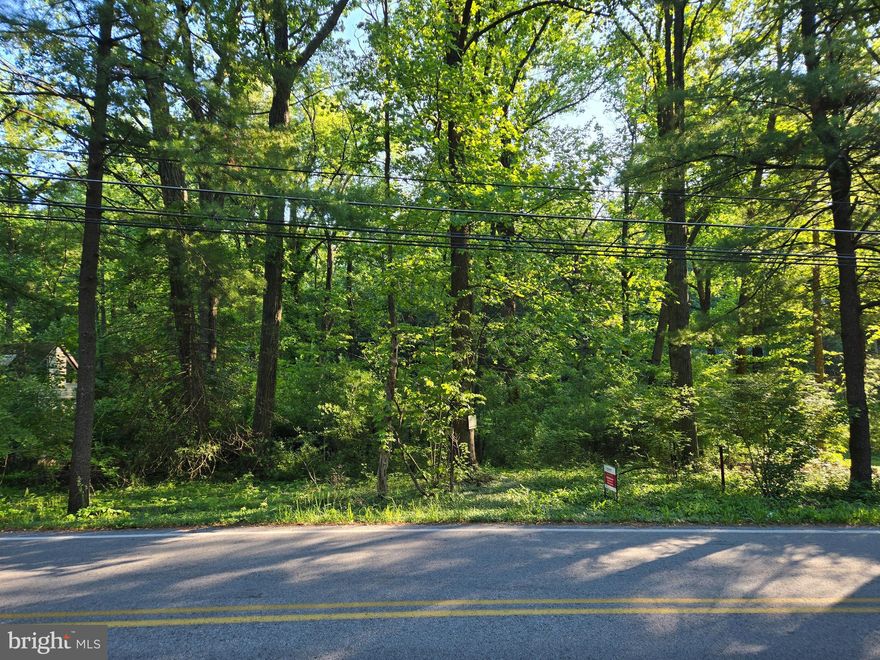 .8 acre wooded lot. 100 foot road frontage. Stream.