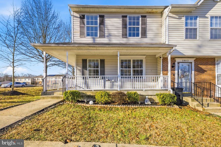 Tucked away in a peaceful, tree-lined community, this beautifully renovated three-level end-unit townhouse offers the perfect blend of comfort, style, and convenience. Thoughtfully updated from top to bottom, the home features three bedrooms, two full bathrooms, and a main-level half bath, ideal for both everyday living and entertaining.
The main level welcomes you with new luxury vinyl plank flooring installed over a new subfloor, fresh paint throughout, updated light fixtures, and a cozy fireplace in the living room. The kitchen has been tastefully refreshed with new countertops and freshly painted cabinetry, while a separate dining room provides a comfortable space for gatherings.
Upstairs, brand-new carpeting adds warmth to the bedroom level, and both full bathrooms have been completely renovated with clean, modern finishes.
The fully finished walkout basement offers exceptional flexibility and includes a full bathroom and generous storage space, making it perfect for a guest suite, recreation room, or home office.
Step outside to enjoy the newly constructed deck and retaining wall, ideal for relaxing or entertaining while overlooking peaceful wooded views. As an end unit, the home also features a wraparound porch that enhances both curb appeal and outdoor living.
Conveniently located just minutes from Joint Base Anacostia–Bolling, Joint Base Andrews, and major commuter routes, with easy access to National Harbor, Old Town Alexandria, and downtown Washington, D.C., this home truly offers the best of commuter-friendly living paired with a serene setting. Whether commuting, entertaining, or simply enjoying the quiet comforts of home, this residence checks every box.