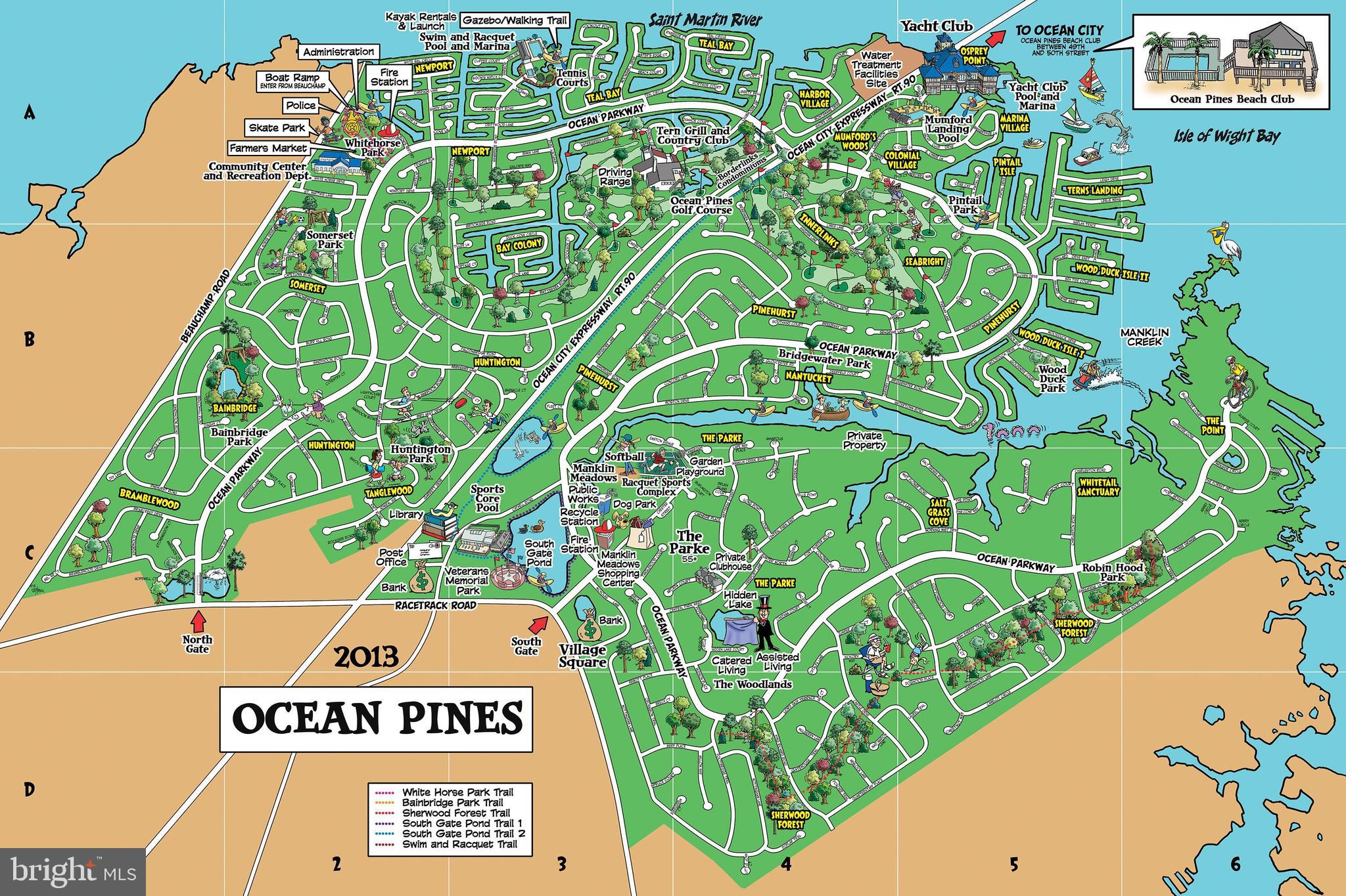 OCEAN PINES - MARINA VILLAGE - Residential