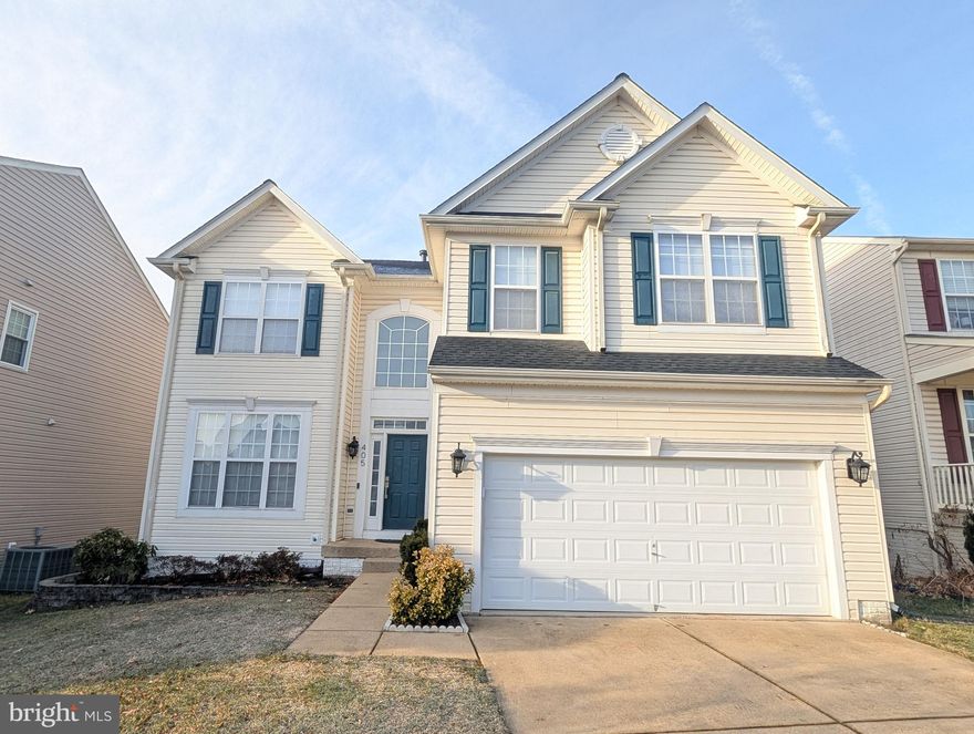 WELCOME TO 405 HANRAHAN COURT SE - Located on a premium no-thru street in the sought-after East Stratford community, this 4-bedroom, 3.5-bathroom residence offers over 3,600 sqft of living space. With approximately $80,000 in thoughtful renewals performed between 2023 and 2025, the home is move-in ready and extensively updated. ARCHITECTURAL CHARACTER & MODERN UPGRADES - As you enter, you are greeted by a signature Palladian window above the front door, flooding the foyer with natural light. The interior is entirely carpetless, featuring new hardwoods on the main and upper levels, and Luxury Vinyl Plank (LVP) in the basement. New recessed lighting throughout creates a bright, modern vibe. DRAMATIC LIVING & CHEF’S KITCHEN - The two-story great room features high vaulted ceilings, a fireplace, and a wall of tiered windows. These windows are equipped with smart blinds, providing effortless privacy for the upper-level glass. The kitchen has been upgraded for the modern chef, featuring a farmhouse sink, upgraded quartz countertops that contrast the butcherblock island, and smart LED under-cabinet lighting. WORK FROM HOME & RESTFUL RETREATS - The main level includes a dedicated private office with French doors. Upstairs, all bedrooms feature custom light-blocking shades for an optimal sleep environment. The large primary suite is a true retreat, featuring two dressing closets with built-in organization and an upgraded en-suite bathroom with a detached French soaking tub and a spacious shower. INFRASTRUCTURE & QUALITY OF LIFE - Critical systems have been recently upgraded for efficiency and water quality: * NEW ROOF (2023): Complete system replacement featuring GAF high-definition architectural shingles, premium ice and water shield, synthetic underlayment, and new ridge ventilation. * WHOLE-HOUSE WATER TREATMENT (2024): Includes an Aquasure 48,000-grain digital softener to protect plumbing, a bacteria-inhibiting pre-filter, and a Reverse Osmosis system for pure drinking water at the kitchen tap. * 75-GALLON HIGH-CAPACITY WATER SYSTEM (2025): New Rheem Performance natural gas heater with high-recovery BTU—specifically chosen to provide abundant, back-to-back hot water for all 3.5 baths. * LOWER LEVEL & STORAGE: The basement features a finished living area that includes a media room with recessed lighting and night-light options for movie nights. Additionally, an unfinished area provides the perfect space for a dedicated storage. GARAGE & PARKING - The 20-foot wide, 2-car garage includes a ceiling-mounted storage shelf, while the double-width asphalt driveway allows for side-by-side parking for two additional vehicles. COMMUNITY & LIFESTYLE - As part of the East Stratford PUD, enjoy access to the Stratford Club pool, clubhouse, tennis courts, and a residents-only catch-and-release fishing lake with a surrounding pedestrian trail — all just minutes from historic downtown Leesburg.