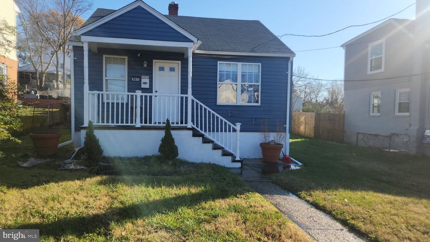 This charming 3-bedroom, 2-full bathroom home is waiting for you!   This lovely property features a spacious, fenced backyard perfect for outdoor gatherings and play. Enjoy the benefits of a rear addition that enhances your living space, along with an upgraded covered deck for year-round enjoyment. Conveniently located steps from DC, this home is ideal for families and entertainers alike. Don’t miss out on this incredible opportunity!