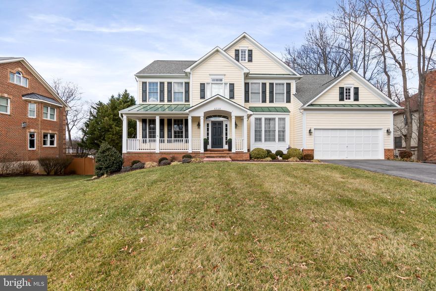 Spectacular Home - Unbeatable Location! NO HOA!  SCHWARTZ ACREAGE 
Stunning three finished level home boasts five bedrooms and 4.5 baths.   Main level entrance to foyer and   hardwood flooring .   Dining room and living room with hardwood floors and extensive moldings.  Living Room hardwood flooring and recessed lighting  **Kitchen that include a 5 burner Thermador Professionall gas stove,  stainless steel vent above gas cook top ,  stainless steel Thermador wall oven and microwave.  Window over the kitchen sink.  Granite counter tops and of the Island.  Soft closing cabinet drawers, lights under the cabinets. recessed lighting and pendant lighting.  Plenty of room for a table.  The doors lead  out to your deck and screened porch *Over sized Family Room with gas fireplace, windows on either side of the fireplace, ceiling fan and recessed lighting * Laundry room with tiled floor, sink cabinets and a window.  The laundry room is located across from inside door to the garage* Upper level has  and 4 bedrooms each with a ceiling fan and three full baths**Primary bedroom suite is a private oasis, sitting area, with professional built-ins in the walk in closet.  The primary bath with soaking tub and double shower stall* Bedrooms 2 & 3 with professional built in closets  share Jack and Jill bath Bedrooms 4  with custom built ins closet with bath off the hallway.** Lower Level has - full windows and walk out to rear** Fifth bedroom with  double closets, ceiling light and carpeted.  Game room with recessed lighting walk out door to custom patio.  Roof and water heater less then two years old. Extended driveway and two car garage.  This is a not a thru street.  All of this PLUS beautiful West Springfield location and schools. Close to shopping, restaurants, and parks. Many commuting options including VRE, Metro and easy access to 495 and 95.