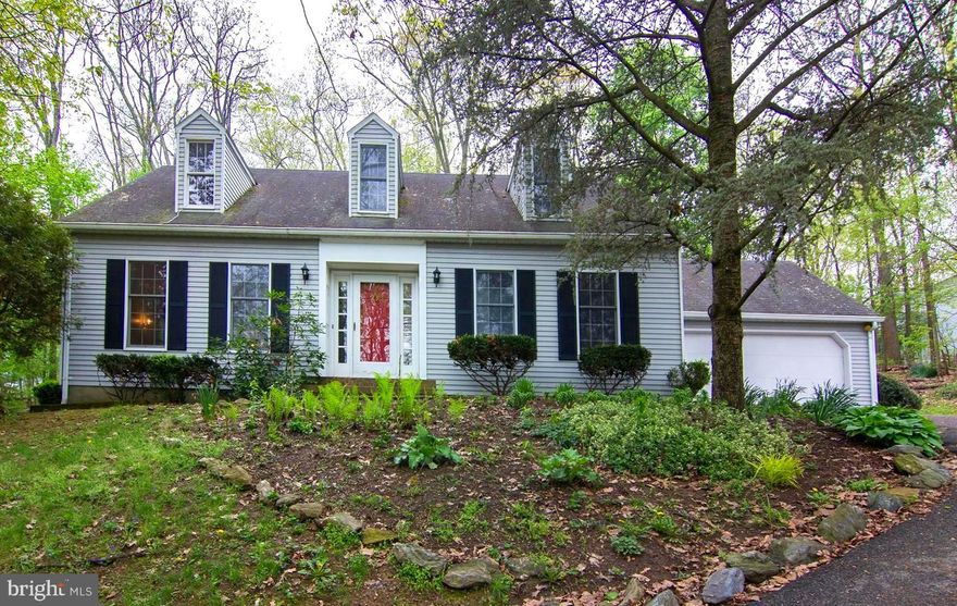 Manchester Cape Cod tucked away on a private, wooded 1 acre lot. 4 Bedrooms,  2.5 Baths, Partially finished basement, 2 car attached garage, traditional layout and space for everyone! Heat Pump/CAC Dual Zone both replaced (2017/2019), Brand new flooring just installed. Plus Manchester Valley High School District. Professional photos coming!