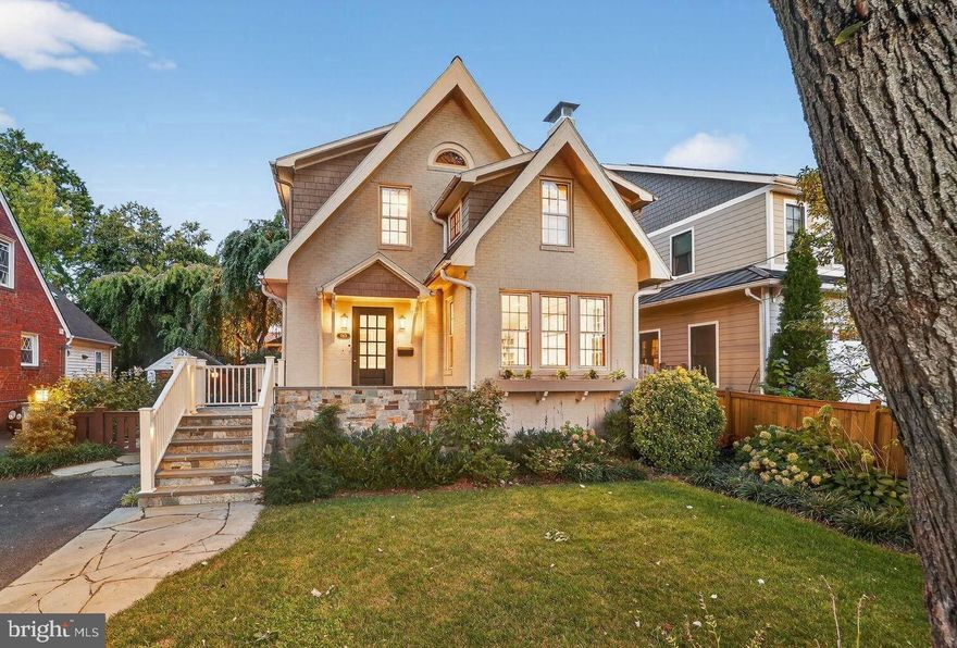 OFFER DEADLINE MONDAY, OCT 6 at 10 am. 

Tucked into the tree-lined streets of Yorktown, 2515 N Jefferson Street blends timeless character with thoughtful updates and modern living. Originally built in 1927, this charming, light-filled home sits gracefully on a nearly 7,000 sq ft lot. In 2022, the owners completed a full exterior landscape architecture project, adding elegant hardscaping, multiple lush outdoor living spaces with stone paths, curated beds, and a full irrigation system that keeps everything thriving with ease.

Step inside, and you’re greeted by an expansive, sun-filled foyer that immediately sets the tone for the home. A built-in bench, original bannister, and period details like crown molding and chair rail create a warm sense of welcome. Original, heart pine floors carry throughout most of the house, grounding each space in warmth and character while connecting the rooms in a seamless flow.

At the heart of the home, the family room addition is framed by mahogany French doors that open directly to a deck overlooking the gardens, extending your living space outdoors and filling the room with natural light. It’s an ideal setting for casual gatherings, quiet mornings with coffee, or evenings that spill seamlessly from inside to out. 

The primary suite, also part of the addition, features a dressing room and a primary bath with Spanish tiles, two separate vanities, a walk-in shower with frameless glass enclosure, and refined finishes that combine comfort with elegance. Upstairs, three additional bedrooms offer ample space and storage, each with generous closet space. The dugout basement is a versatile, finished space with LVP floors, ideal as a TV hangout room, game room, or casual living area — providing another layer of comfort and function for everyday living or entertaining.

Adding even more flexibility, the property includes a converted garage cottage. This private space features a bedroom, full bathroom, kitchenette, and a loft area, making it perfect for guests, extended family, a home office, or even potential rental income. The cottage provides a unique opportunity for independent living while remaining seamlessly connected to the main house and landscaped grounds.

What truly sets 2515 N Jefferson Street apart is its setting within the Yorktown neighborhood. Known for its leafy, walkable streets and strong sense of community, Yorktown offers easy access to parks, local shops, and top-rated schools. Daily errands and coffee runs can often be done on foot, while nearby Metrobus and ART bus stops connect you quickly to Ballston, Clarendon, and downtown DC. Proximity to I-66 and major commuter routes ensures seamless travel across the region, all while enjoying the calm, residential feel that makes Yorktown one of Arlington’s most sought-after addresses.