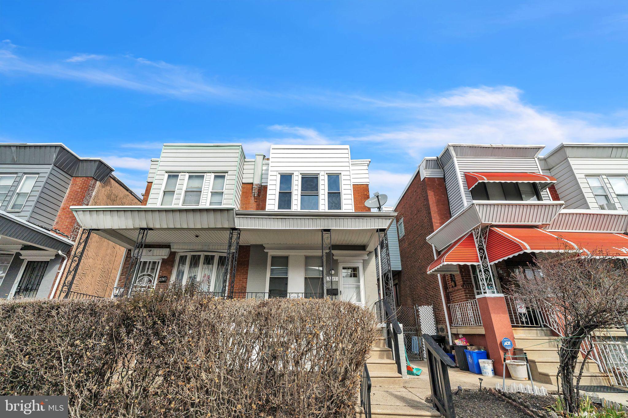 Renovated 3 bedroom, 1.5 bath residence in the heart of Cobbs Creek. This twin home has a well-proportioned first floor with living room, dining area, and kitchen with brand new stainless steel Frigidaire appliance package, soft-close shaker cabinets, and subway tile backsplash. Conveniently located first floor laundry closet with washer/dryer hook-up. New flooring throughout. Fantastic outdoor space including a front porch and backyard. Ideal for an owner occupant or investor. Close to amenities, public transportation, Fairmount Park, The Mann Center, Cobbs Creek Trail, and other developments. Inclusive of those developments is a $65 million commitment by the city of Philadelphia, The Cobbs Creek Foundation, and The TGR Foundation (founded by Tiger Woods) to revamp the existing golf course (Philadelphia's oldest course), enhance the public space, and create an educational campus for local youth. The Cobbs Creek Environmental Center has also planned significant improvements. Note: Photos are from a home with similar finishes and layout on the same block. Note: Photos are from a home with similar finishes and layout on the same block.