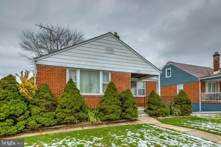 Tons of potential with this Cape Cod style home.  This home offers 3 levels with 3 bedrooms and 1.5 baths. The main level features a kitchen, family room, dining room, one bedroom, full bath and an enclosed patio in rear for entertaining, with a yard.  Upstairs you will find 2 additional bedrooms.  A spacious unfinished basement with a half bath offers plenty of storage space or opportunity to finish and add equity to the home!  Walk to schools, parks and shopping.