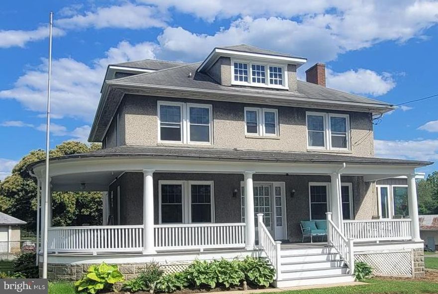 Income producing Commercial Property boarding Rt. 222 and Clayton St. consisting of 3 parcels, a 2028 Sq. Ft residence, private garage, multiple leased storage units,  fenced outside storage, and  a leased shop. Current income totals $4075/month with great potential for more.