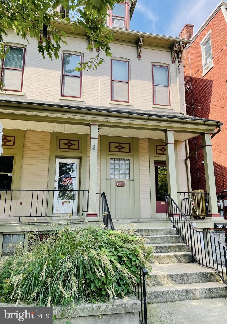 Introducing a prime investment opportunity in the heart of Lancaster City! This remarkable three-unit property with off street parking combines modern amenities with historic charm, offering fully renovated and FULLY furnished apartments. All  furniture, TV’s, appliances, art work , accessories, etc,  will convey with the property. Located close to Lancaster General Hospital, this desirable location ensures high tenant demand and excellent rental potential.
Welcome to an investor's dream property, featuring three meticulously renovated apartments!  Each unit is equipped with independent heating, cooling, and easy access electrical panels in each of the units. This thoughtful setup ensures that each unit can manage its own utilities, providing tenants with control over their own energy consumption and simplifying management for the owner. These turnkey units are exquisitely furnished, including wall-mounted TVs.  Each apartment showcases fine woodworking details, and all have front and back entrances along with in-unit laundry facilities.
The basement unit is a charming one-bedroom retreat with plank flooring throughout. It includes a full kitchen, fully stocked with cookware, utensils, dishes, and glassware. It also has a full bathroom,  a full laundry room and a fireplace, providing a cozy and inviting living space.
The main level unit, formerly an art gallery, is a spacious and stylish apartment that pays homage to its artistic roots. Decorated with tasteful artistic elements, this unit features soaring 12-foot ceilings, crown molding, track lighting, recessed lighting, and an abundance of natural light. It offers two bedrooms, one and a half bathrooms, an eat-in kitchen, a living room, a sitting room, a full laundry room, ample closet space, and a delightful front porch.
The third unit spans the second and third floors, highlighting original hardwood floors and large windows that bathe the space in natural light. This unit includes an eat-in kitchen, a living room, two full bathrooms, a laundry room, generous closets, and 3 bedrooms.
Unit 1, the first floor unit is intentionally being advertised as a unit without a resident for buyers that are wanting to occupy the property or otherwise known  as “house hack” the property, where the owner lives in one unit and rents out the others to have tenants pay their mortgage and owner lives with reduced mortgage expenses.
Tenants will appreciate the convenience of four reserved parking spaces. Located close to Lancaster General Hospital, this property seamlessly blends comfort, style, and investment potential, making it an outstanding opportunity! Schedule your showing today!