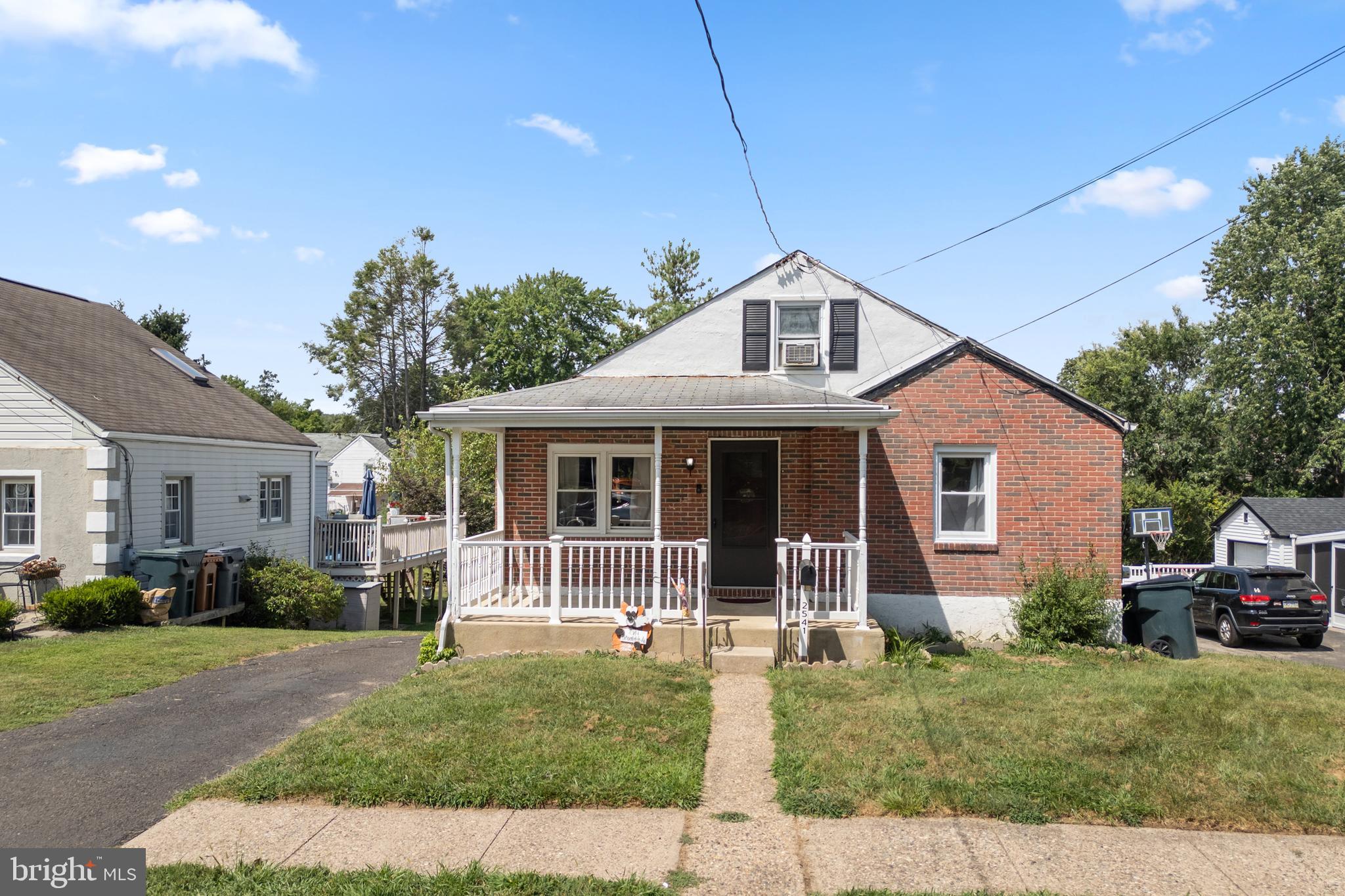 Charming brick Cape in the heart of Abington with thoughtful updates and great curb appeal. The main level features a cozy living room, formal dining room, updated eat-in kitchen with newer gas stove and dishwasher, three bedrooms, and a renovated full bath. The finished second floor offers a flexible 4th bedroom, office, or bonus space. Full basement with outside exit offers storage or finishing potential. The long driveway fits 5+ cars and leads to an attached 1-car garage. Recent upgrades include new HVAC, conversion from oil to gas, new appliances, fenced backyard, and fresh interior paint. Walkable to train, bus, shopping, restaurants, and schools. Move-in ready! Make an appointment today!