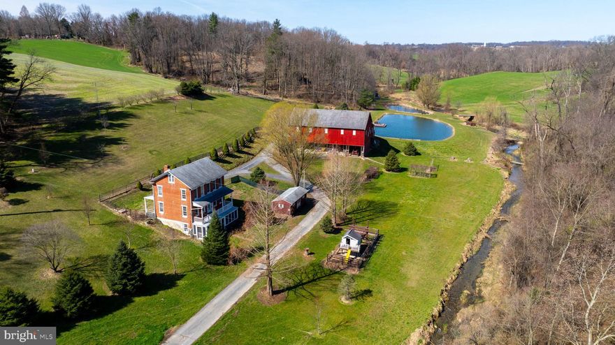 AMAZING OPPORTUNITY! 59 acre horse farm with panoramic views of the valley. Private setting! Including 2 stocked ponds, creek running through the property, and scenic horse trails! Overlooking  the pond, a 60 X 40 barn sits in the middle of the property with five horse stalls in the lower level. Bring your tools and ideas and to turn the historic farmhouse into your dream home! This property sits in clean and green and includes 6 building rights. Great location - just minutes to local amenities, major highways, Lancaster, and still provides a private peaceful setting! Enjoy all of the wonderful amenities this property has to offer. 33 tillable acres, clean and green, multiple outbuildings, and endless opportunities.