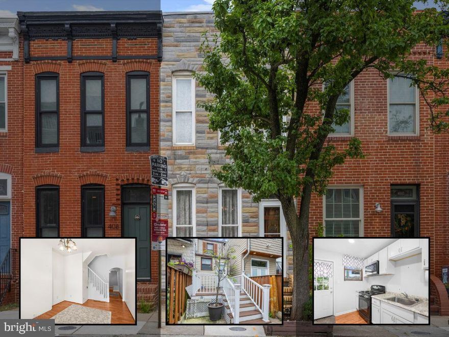 This property is ready for your vision and creativity to make it your own! Everything Federal Hill, Riverside and Baltimore has to offer. Close to 95 and Rt 2. High Ceilings, Wood Floors and a fenced back area for outdoor living or hobbies. Basement with access to the yard for extra storage and convenience. AS-IS.
