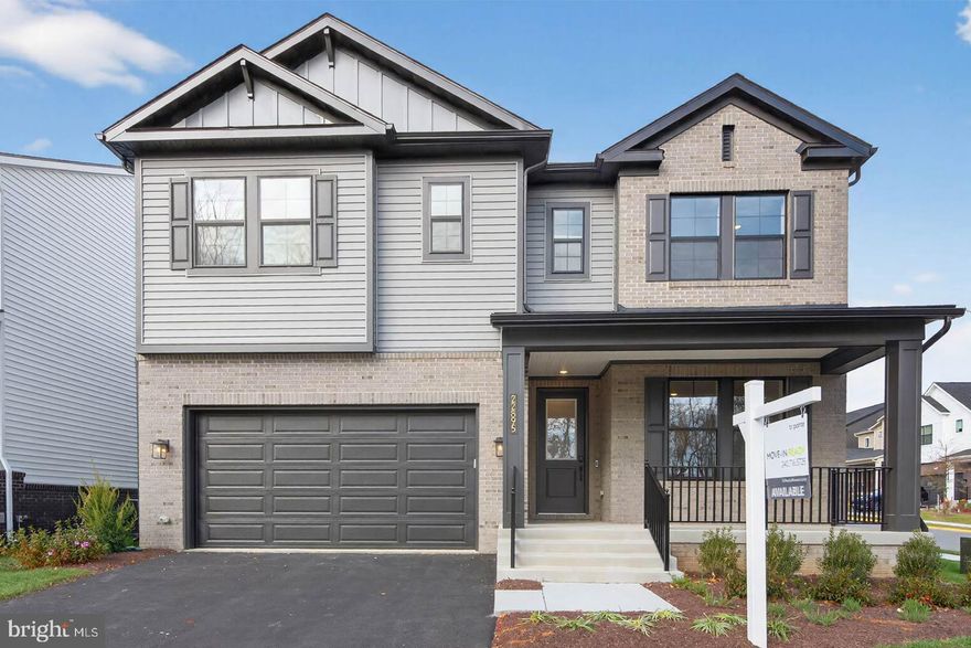 The open main level boasts an upgraded kitchen, spacious dining, a pocket office, and a large great room that opens to the covered outdoor living space. The Chef’s dream kitchen has an expansive island with Calacatta Gold countertops, Artisan Maple Gunny cabinets, stainless steel appliances, matte black hardware and a walk-in pantry. The main level also has a guest suite with a full bath. Upstairs you’ll find a luxurious primary suite with tray ceiling and two huge walk-in closets, and an upgraded primary bath with quartz countertops.  The second floor also offers three secondary bedrooms, a large open loft, and a spacious laundry room.  The finished lower level is complete with a huge rec room and a full bath.