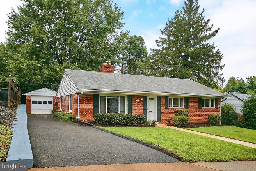 Open houses cancelled. Waverly Hills Rambler waiting for your special touches. Close to Ballston metro, restaurants and shopping. 3br with renovated bathroom. Detached garage.