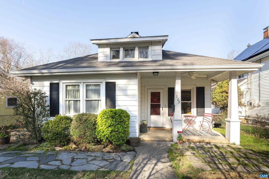 OPEN HOUSE SUN 3/17 12-2 PM Cozy Craftsman Home in Fry?s Spring: Nestled in a welcoming neighborhood known for its charm and convenience, this 1925 Craftsman offers comfortable one-level living in a prime location close to UVA, Fry?s Spring Beach Club, Jackson-Via Elementary, Azalea Park, and local businesses. Home features 2 bedrooms with a small adjoining room that could be used as an office, 1.5 baths, living room, dining room, family room addition, and main floor laundry room.  Thoughtful recent updates include renovated bathroom, upgraded electrical service, water heater, new high efficiency gas furnace, solar panels, and improved energy efficiency per LEAP recommendations. Very low electric bills!  Sunny and open fully fenced lot with a shed for extra storage.  Enjoy the relaxed atmosphere and easy access to local amenities!