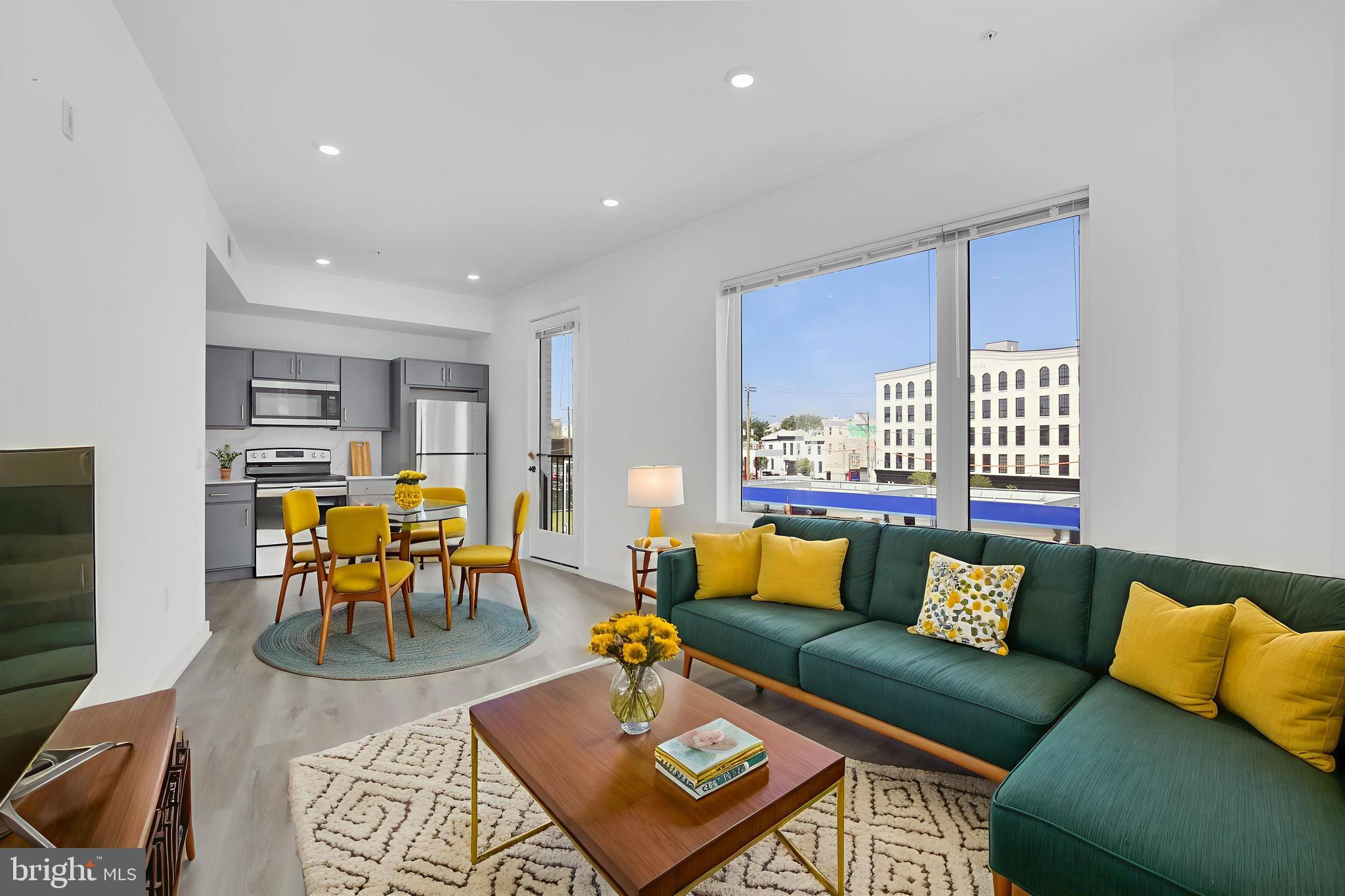 Available NOW | LEASING SPECIALS: $250 visa gift card if you apply within 24 hours of your showing AND only 1st month's rent and security deposit due upfront prior to move-in! 1 month FREE on a 13-month lease: $1,500/month gross rent, $1,385/month net effective rent. | A physical tour is required before applying. Sight unseen applications will not be considered.
Welcome to Penn Reading! This gorgeous, professionally managed building is the perfect place for you to call home! Modern features collide with convenient living in these spacious 1 and 2 bedroom apartments, located in vibrant East Kensington. You’re sure to love the luxurious lobby showcasing an elevator and 2 separate stairwells for easy and secure access in and out of the building. An Amazon Digital Key Delivery Access ensures your packages will be delivered inside the building for added peace of mind. Unit #3B is a 1 bedroom, 1 bathroom apartment on the third floor with a private balcony and an open floor plan. Conveniently equipped with central a/c for year-round comfort and in-unit laundry, each unit was custom engineered to offer peace of mind and well-being. The open floor plans provide a bright and airy atmosphere and ample room for you to customize your furniture arrangement. Enjoy kitchens that have never been used before and are fully equipped with cabinetry above and below, marble counters and backsplash, and sleek stainless steel appliances. Large windows offer abundant sunlight throughout and the bedrooms are sizable with sliding closet doors. The elegant bathrooms boast modern fixtures and lighted vanities with storage space. This beautiful rental won’t last long – call today to claim this gem as your own! Please note: photos & video tour are from a similar unit within the building; exact layouts and finishes may vary.
Lease Terms:
Generally, 1st month, 12th month, and 1 month security deposit due at, or prior to, lease signing. Other terms may be required by Landlord. $55 application fee per applicant. Pets are conditional on owner's approval and may require an additional fee, if accepted. (Generally, $500/dog and $250/cat). Tenants responsible for: electricity, cable/internet, and $40/month flat water fee. Landlord Requirements: Applicants to make 3x the monthly rent in verifiable net income, credit history to be considered (i.e. no active collections), no evictions within the past 4 years, and must have a verifiable rental history with on-time rental payments. Exceptions to this criteria may exist under the law and will be considered. Leasing specials are for new residents only. $250 visa gift card if you apply within 24 hours of your showing. The gift card will be issued after the lease start date.