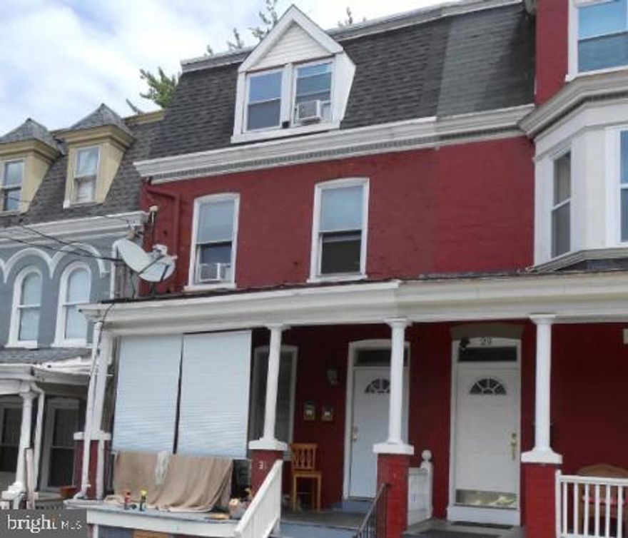 Welcome to 31 N Broad Street, a two-unit on the edge of Lancaster City. Unit 1 is a one bedroom, one bath, with a long term tenant paying $850 a month. Unit #2 is a three bedroom, one bath, with a long term tenant paying $1150. Owner pays w/s/t. This two-unit recently passed the Lancaster City lead-based paint inspection.