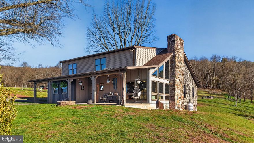 **This property will be offered at Public Auction on May 30, 2026 @ 11:00 AM. The listing price is the suggested opening bid only and in no way reflects the final sales price. $45,000 Deposit due on auction date. 2% transfer tax to be paid by the purchaser. Settlement on or before July 17, 2026. Rare opportunity to own a versatile 49.5-acre farmette in scenic Dauphin County offering a unique blend of recreation, agricultural potential, and rustic charm. Formerly operated as a bed and breakfast, this spacious home is currently being transformed into a 3-bedroom, 3-bath residence with many major upgrades already underway, including updated floor heat, electrical, and plumbing systems—all while preserving timeless character with original interior log walls and a beautiful stone fireplace. The land offers an ideal mix of pasture, tillable acreage, and wooded ground perfect for farming, hunting, livestock, or outdoor recreation. A large 40’ x 80’ bank barn provides excellent storage and utility potential, ready for restoration and future customization. Outdoor enthusiasts will appreciate frontage along Powells Creek, known for quality trout fishing, plus close proximity to state forest land and the famed Appalachian Trail. Whether you’re seeking a homestead, recreational retreat, or investment with upside, this property is packed with potential and breathtaking natural beauty.