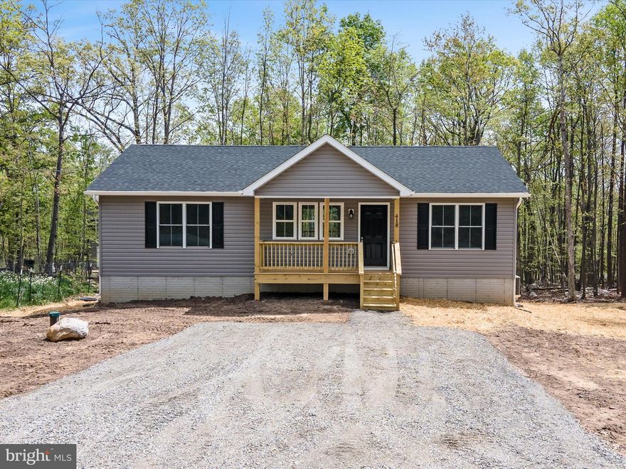 Brand new home is just waiting for its new owner - YOU! Now is your chance to own a sparkling, new, quality-built home offered by Beiler and Company, LLC. The convenient layout of "The Monroe" features 3 Bedrooms, 2 Full baths, stainless kitchen appliances, quartz countertops, dual closets in the Primary bedroom and dual sinks in the Primary bathroom. Luxury vinyl plank flooring throughout. Enjoy the full unfinished, walk-out basement with plenty of space for storage or finish it off later for added living space. A covered front porch completes this perfect starter home. All this and it is on a large 3/4-acre lot! Schedule your showing and begin the journey to home ownership today!