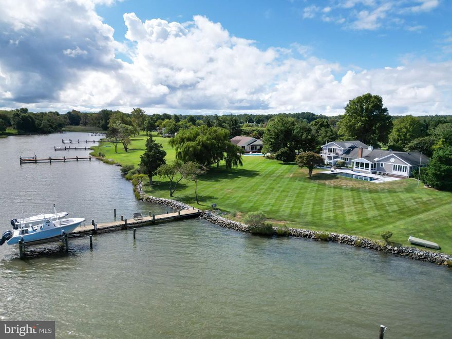 Welcome to Martingham, nestled in the heart of Saint Michaels.  This exquisite residence is situated on a tranquil and well protected cove, gracefully adorning the scenic Miles River, within the highly coveted community featuring the newly redesigned Links at Perry Cabin Golf Course.  This splendid home boasts not one, but two luxurious master suites.  Each suite is thoughtfully appointed with a spacious walk-in closet, a sumptuous full bath, a cozy gas fireplace, and breathtaking vistas that extend over the serene cove and beyond, encompassing the majestic Miles River.  Step outside, and you will discover a brand-new gunite  
 swimming pool that graces the waterside of the residence.  Additionally, a robust, heavy duty boat lift awaits at the private dock, enhancing your waterfront lifestyle.  With approximately 204' of pristine waterfront and an impressive 3 feet of mean low water (MLW) at dock,  this property promises the ultimate aquatic experience.  Here, you have the unique opportunity to immerse yourself in the charm of one of the finest small towns in America.  Welcome home to Martingham, where luxury living meets the quintessential lifestyle.  Priced  below recent appraised value!!!