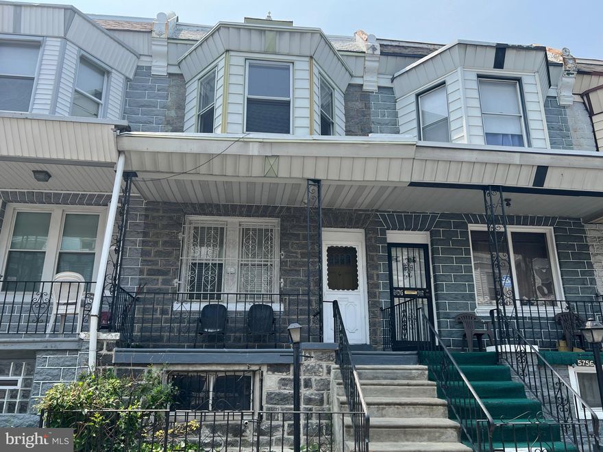 This 3 bedroom and 1 bath property is in the desirable Cobbs Creek community.  The first floor features a living room and formal dining room with hardwood floors.  Leading on through to the eat-in kitchen and exits to back yard patio space.  The second floor features three nicely sized bedrooms and a full hall bathroom. This home is located near the Christy Recreational Center, Malcolm X Memorial Park, shops and a variety of upscale restaurants on Baltimore Ave.