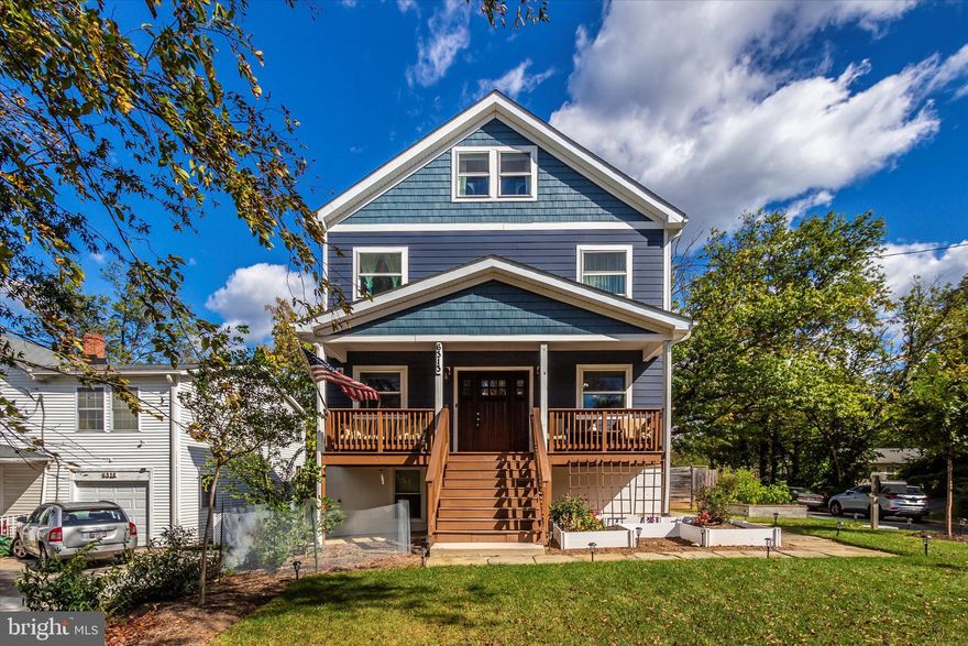 $200K+ Bellow Recent Appraisal!

Welcome To This Stunning Gem Of a Craftsman House In The Sought-After City Of Takoma Park. Recently Renovated With Over 3800 Sq. Ft., Of Total Living Space, 6 Bedrooms, 4 And 1/2 Baths, Detached 2 Car Garage, This Light-Filled Home Enjoys High Quality Design Throughout. The Main Entry Level Features An Open Floor Plan That Includes a Home Office, Dining Room, Modern Kitchen, Family Room, Powder Room And a Mud Room/Space. The Second Level Has a Beautiful Master Bedroom With a Delightfully Designed Bathroom And 2 Additional Bedrooms, Full Bathroom And a Ample Laundry Room. The Loft Level Includes An Additional Exquisite Bedroom And a Full Bath. The Finished Lower Level Is a Complete In-Law Suite That Includes 2 Bedrooms, Full Bath, And a Separate Entrance. 

The Renovation Included replacing All Underground And Aboveground Cast Iron Piping. 

Situated Right On The DC Line, Minutes To Downtown DC, Close To Metro, Restaurants, Shops, Downtown Silver Spring, Georgia And New Hampshire Avenues, 495, I-95 And BW Parkway. 

THIS BEAUTIFUL HOME IS A MUST SEE!