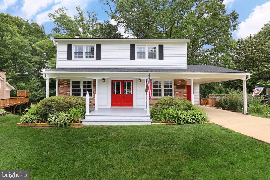 **Open House on Sunday CANCELED** Can you say WOW?  You will- when you see this fabulous home!  Enjoy your morning coffee on the screened in porch watching nature or on the front porch watching the world go by!  This cozy home in sought-after West Springfield community has everything inside and out- updated and painted for you.  Outside you get your own private oasis - a magnificent screened porch, 2 large decks with benches and swing, a fire pit area and all backing to woods!! Gleaming hardwoods on the main and upper levels. Fully renovated kitchen with granite, stainless steel, wine fridge and a cozy gas fireplace with a Bose surround sound speaker system in the living room. When you want to be alone- downstairs boasts a newly remodeled recreation room and an office. When you are ready to relax or entertain outside, step into screened in back porch overlooking the privacy-fenced backyard and wooded sanctuary or fire up your gas connected grill.  Do not miss out on this exceptional home   so close to the elementary school, community pool and easy commuting options!