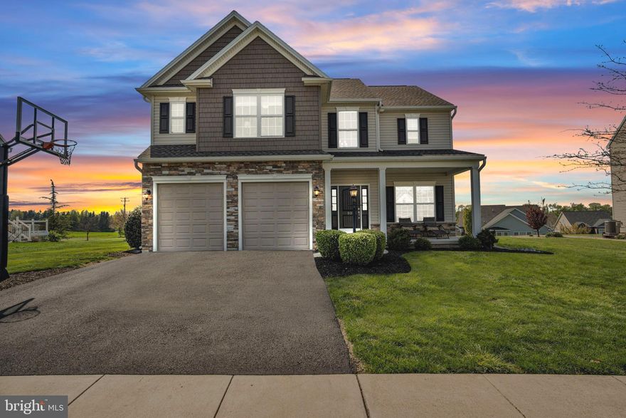 Welcome to Danbury Glen part of Cumberland Valley School District, featuring this spacious, meticulously crafted home by McNaughton Homes. Offering over 3,300 square feet of beautifully finished living space, this traditional two-story residence combines elegance, comfort, and functionality. 

Step inside to a stunning two-story foyer filled with natural light. The formal dining room sits just off the entry, complete with a tray ceiling and hardwood flooring—perfect for hosting gatherings. The heart of the home is the expansive chef’s kitchen, featuring a large island, granite countertops, gas cooktop, ample cabinetry, and a convenient butler’s pantry. An adjoining eat-in area flows seamlessly into the massive family room, highlighted by plush carpeting, a gas fireplace, and custom built-in shelving—creating the ideal space for entertaining.

Upstairs, the primary suite offers a private retreat with a spacious walk-in closet and en-suite bathroom featuring dual vanities and a large tiled shower. Three additional generously sized bedrooms, a full guest bath, and second-floor laundry complete the upper level.

The finished lower level adds even more versatility with a fifth bedroom, an additional full bathroom, a large recreation area, and plenty of storage space.

Additional highlights include a convenient drop zone off the oversized two-car garage with bump-out, a main-level powder room, and efficient gas heat with central air for year-round comfort. Enjoy the level backyard that backs to peaceful community green space, along with walking paths throughout the neighborhood.


This stunning home truly has it all—schedule your private showing today or request more information!