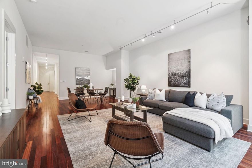 This masterfully designed  two-bedroom residence boasts over 1,550 square feet of magnificent living space. Perfectly located in Washington Square West, this pet-friendly residence at the Western Union Building is steps away from fine dining, unique shopping, Jefferson University, and Washington Square.