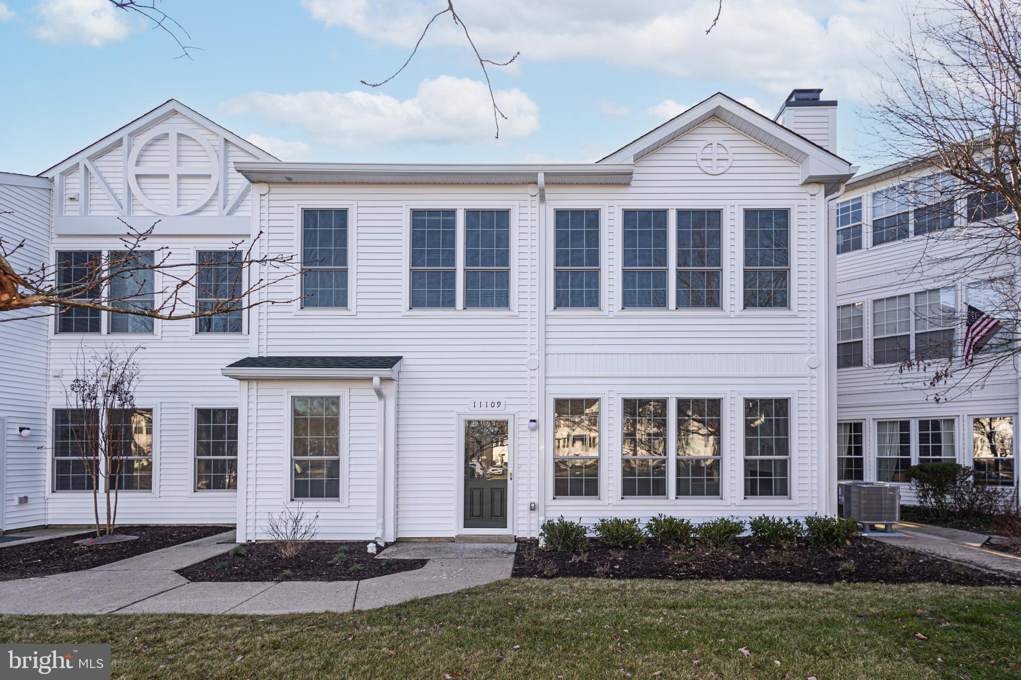 NEW CONSTRUCTION CONDO! Here's the rare opportunity to own a brand new, beautifully designed, bright and airy 2 bedroom, 2 bath condo in the Pennsbury School District! This 1st floor corner unit with 9' ceilings and tremendous windows all around enjoys a fully open, sun filled floor plan. The living room centers around the fireplace with mantle and is open to the dining room with sliding glass doors to the patio area. High end laminate plank flooring throughout the LR, DR, Kitchen and foyer stylishly pulls these spaces together creating a fabulous and modern open concept look. The kitchen boasts white cabinetry, white quartz countertops, and stainless appliances including a 5 burner Frigidaire range. The spacious primary suite includes an ensuite tiled bath with shower and a sizable walk-in closet. The 2nd bedroom and hall bath with laundry closet (designed to accommodate a full size washer and dryer) are nicely separated at the rear of the unit. Ideally situated with easy parking access and overlooking a lovely, grassy courtyard, this entire building was razed and rebuilt in 2023. This truly is brand new construction in an already popular and established community. Cornerstone offers amenities including a terrific community pool, tennis courts, fitness center and walking trails. There’s nothing here for the new owner to do but unpack and enjoy!