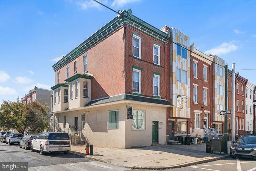 Welcome to this exceptional 3-story, multi-family corner property nestled in the vibrant heart of Fairmount. Offering a mix of charm and modern updates, this unique gem presents endless possibilities for investors and owner-occupiers alike. The 1st Floor Commercial Space has been recently renovated with a modern open layout, kitchenette, and powder room, this space is ideal for retail, office, healthcare or your creative endeavors. Additional finished space is located in the basement along with a kitchenette, full bathroom, and utility room. The 2nd fl rental unit is a chic 2-bedroom, 1-bath unit which boasts exposed brick walls, recessed lighting, and an open floor plan. This unit benefits from two additional bump outs and a private outdoor deck. The 3rd Fl Unit featuring two spacious bedrooms, one bath, and breathtaking Center City skyline views, this unit is a renter’s dream. This unit also includes a skylight and open staircase. The two apartments share a private entrance which also includes a coin operated washer and dryer. Situated in Fairmount, one of Philadelphia's most sought-after neighborhoods, 3000 Girard Ave is just steps away from world-class museums, cafes, restaurants, and public transportation. This property combines character, convenience, and versatility in one incredible package. Whether you're envisioning income-generating rentals, a live-work setup, or a standout addition to your portfolio, 3000 Girard Ave is the ultimate investment opportunity. Don’t miss your chance to own this Fairmount gem!