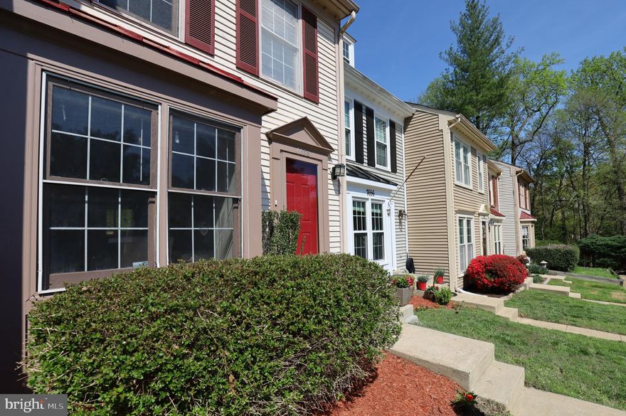 *******LOCATION, LOCATION*******LOVELY, 3-LEVEL, 2-BEDROOM, 3-BATH TOWNHOME is located in popular the Springfield Oaks Community with tennis-basketball courts and a large playground. This home is move-in ready, freshly painted and offering a great layout! This sun-filled unit has easy-care "wood-like" laminate flooring that flows throughout the Foyer, Living and Dining Rooms. The eat-in Kitchen features vinyl plank flooring, oak cabinetry (including a matching pantry cabinet). granite counters (with undermount stainless steel sink), and white appliances — smooth-top range, built-in microwave, refrigerator and dishwasher. The Breakfast Area has a sliding glass door opening to the deck for easy grilling and dining alfresco…you will love the tranquil wooded view! The upper level has 2 spacious bedrooms with laminate plank flooring. The owner's bedroom has 2 large double closets and a private full bath with tub-shower combination. The 2nd full bath also has a tub-shower combination and there is a linen closet in the hallway.  On the lower level is a family room with wood-burning fireplace and a walkout  to the fenced backyard. A third full bath with shower on this level makes the family room the perfect space for overnight guests. A huge Laundry-Utility Room offers plenty of space for storage and has a washer and dryer that convey. The roof was replaced in 2020 and there is a very low HOA Fee. This home is located minutes to all major commuting routes, dining, Springfield Town Center, Costco, Franconia-Springfield Metro, VRE and Fort Belvoir. Just a couple of minutes away is Saratoga Shopping Center with gas station, bank, stores, grocery and restaurants. Welcome home!