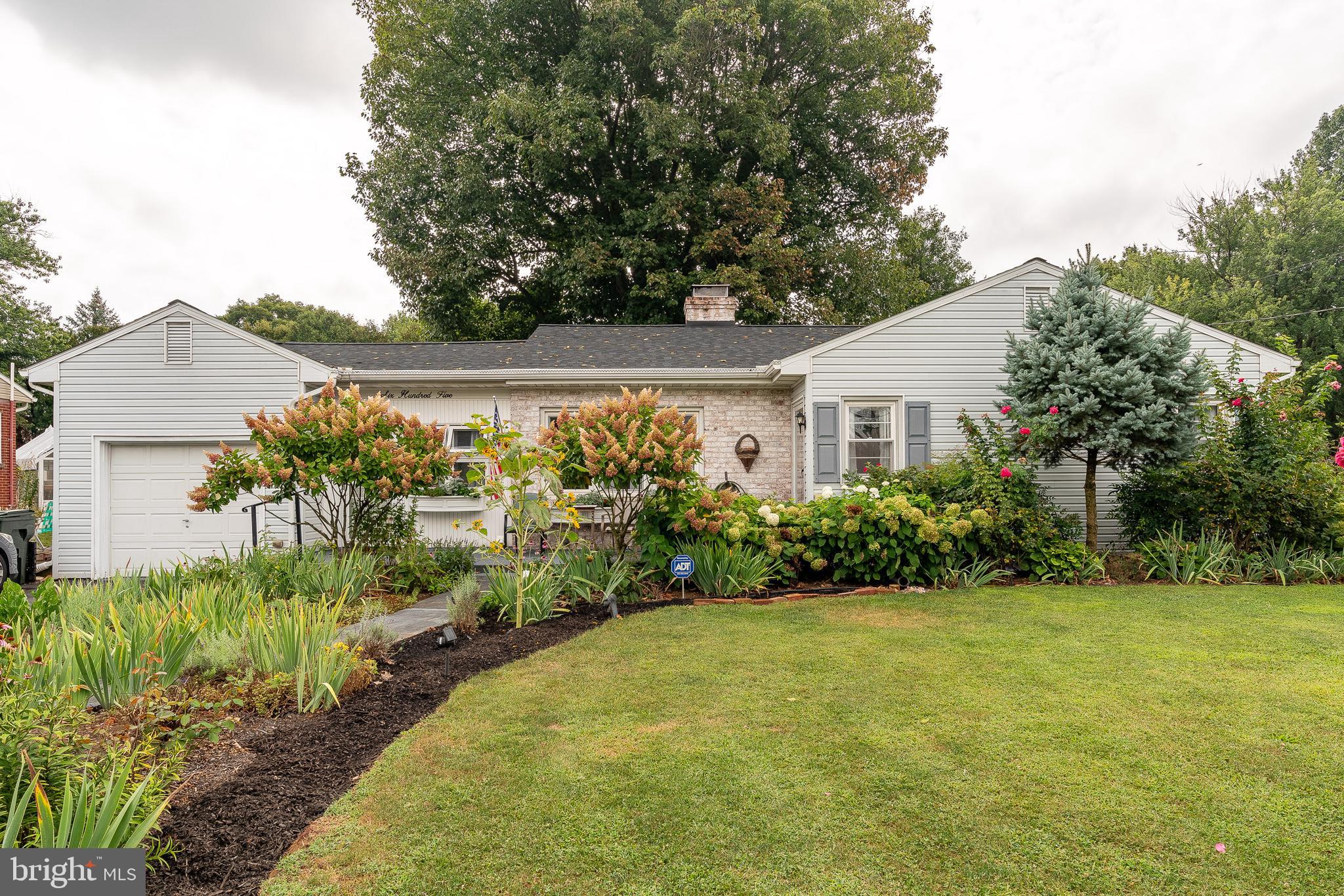Welcome to this one story home in Lititz! And, yes, you can walk into downtown! This property boasts charm with beautiful hard wood floors, wood burning stove and an entertaining-sized living room. The fully-enclosed breezeway is perfect for whatever you need it to be: toy room, home office, laundry, etc. The roof is new as of April 2023. The backyard is a gardener's paradise with amazing perennial beds and raised-bed  gardens, perfect for vegetables. There is a great shed, too, for all your gardening tools. A full walk-up attic and full basement allow for ample storage. See it soon!