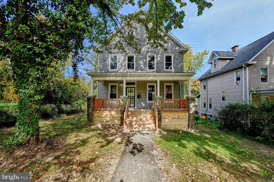 Welcome to this beautifully renovated 5-bedroom, 2.5-bathroom traditional colonial home located in the desirable Wilson Park area. With its prime location near the York and Greenmount Road corridor, you'll enjoy easy access to a variety of local shopping, dining options, downtown and main travel routes. The main floor boasts an open-concept natural light filled layout, featuring luxury vinyl plank flooring and recessed lighting, seamlessly leading into a gourmet kitchen equipped with ample cabinetry and stunning quartz countertops. A convenient powder room and a separate walk-in pantry enhance the functionality of this space. On the second floor, you'll find four generously sized bedrooms sharing a well-appointed full bathroom with a tub shower and ceramic tile flooring. The third floor is dedicated to a luxurious primary suite, complete with its own mini-split system for personalized comfort, an en suite bathroom, and an additional bonus den or office space with plenty of closet storage throughout. This home is designed for modern family living. Enjoy outdoor entertaining on the new covered front or rear decks, perfect for relaxing, taking in the neighborhood vibes and enjoying the fresh air.