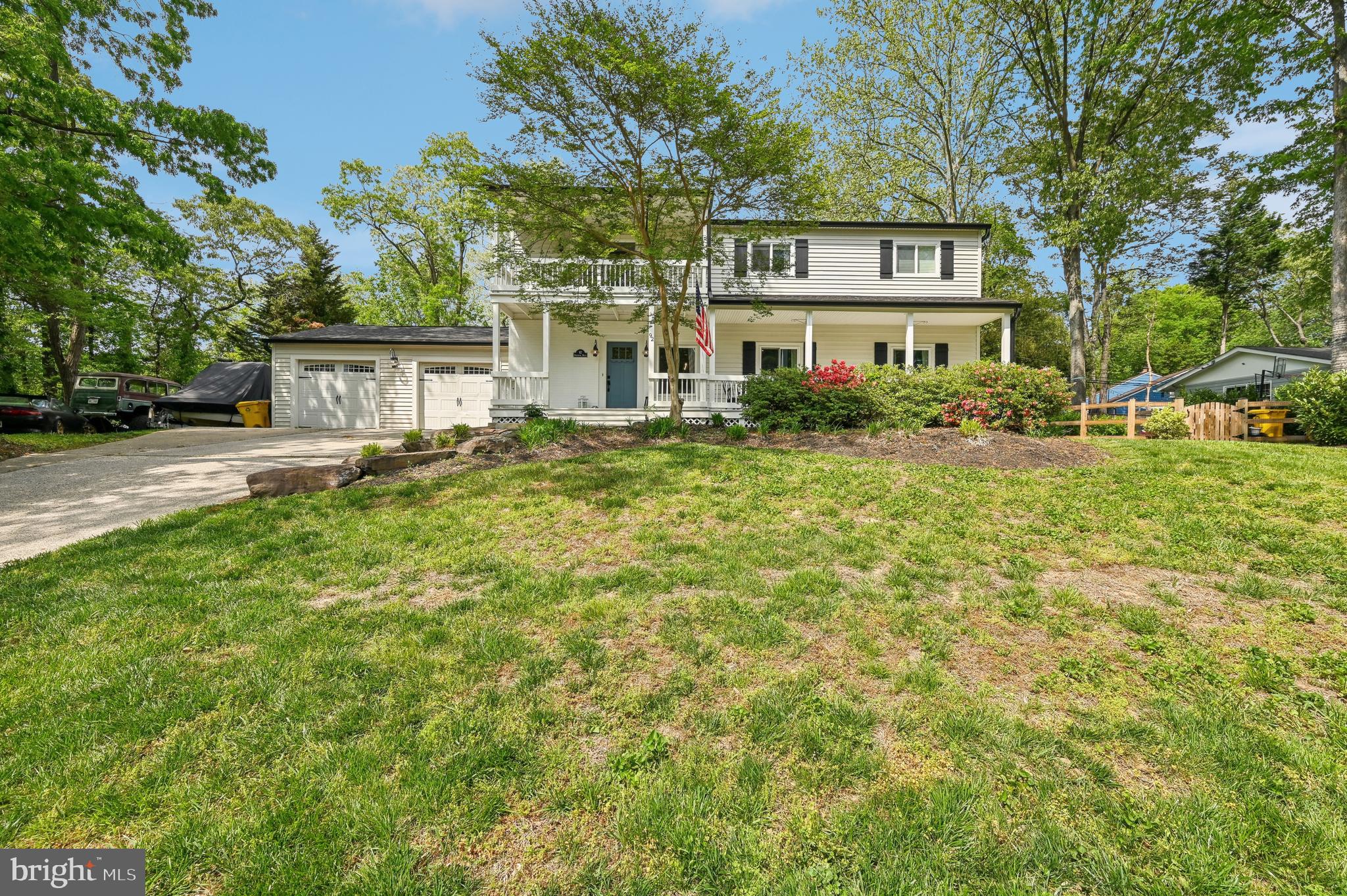 Welcome to 92 Berrywood Dr, nestled in the highly desirable Severna Park community! This spacious 5-bedroom, 4-bath single-family home offers both comfort and style, featuring stunning New England wide plank wood flooring throughout the main and upper levels. The first floor boasts an open-concept kitchen with stainless steel appliances, a spacious foyer, formal living and dining rooms, and a convenient main-level laundry area.
Upstairs, you’ll find a cozy family room with access to a balcony—perfect for relaxing outdoors—as well as a luxurious primary suite complete with an ensuite bathroom and a private deck overlooking the backyard. Three additional bedrooms and a full hallway bath complete the upper level.
The finished lower level adds even more living space with a second family room or recreational space, a home gym, an additional bedroom, and a full bath—ideal for guests. Enjoy energy-efficient living with a 3-zone geothermal heating and cooling system.
The Berrywood neighborhood offers exceptional amenities, including water access at the end of Cattail Creek, two marinas with kayak racks and a boat ramp, a community pool, clubhouse, lighted tennis courts, basketball courts, a playground and tot lot, as well as two large athletic fields equipped for soccer, lacrosse, and baseball/softball.
This home combines luxury, space, and an active waterfront community—don’t miss your chance to call it home!