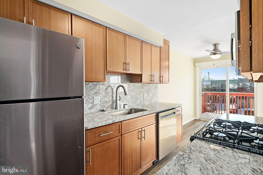 Welcome to Morrell Park! This beautifully renovated 2-bedroom, 1-bathroom apartment in Northeast features all-new flooring, a modern kitchen with brand-new appliances, and a fully remodeled bathroom. Located in a friendly neighborhood, this home is within walking distance of local shops and restaurants. Enjoy spacious living with ample closet and storage space, including additional room in the basement. A rear deck off the dining area offers extra outdoor space and includes one-car parking. The basement also has a washer and dryer hookups for added convenience. Tenants are responsible for all utilities. No pets or smoking allowed. Schedule a showing today!