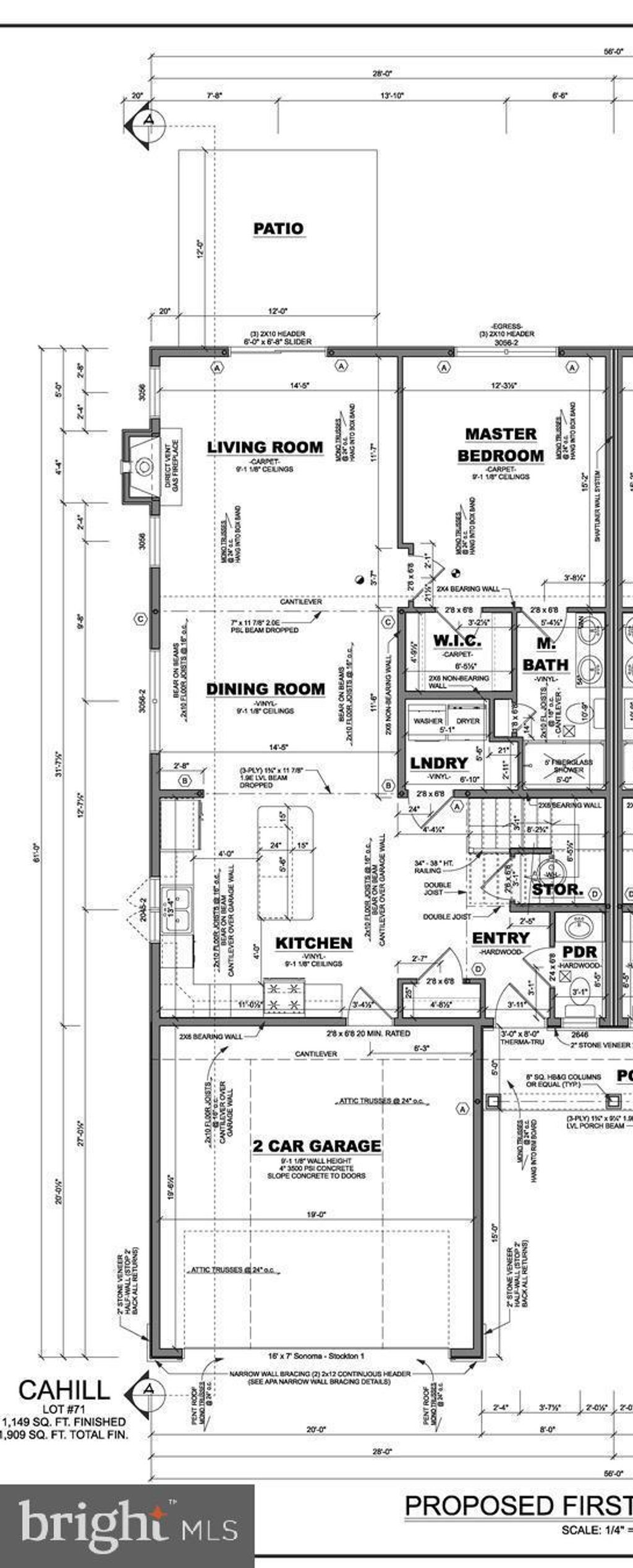 Photo of 215 Bellaride Lane #LOT 71, MILLERSVILLE, PA 17551 (MLS # PALA2076230)