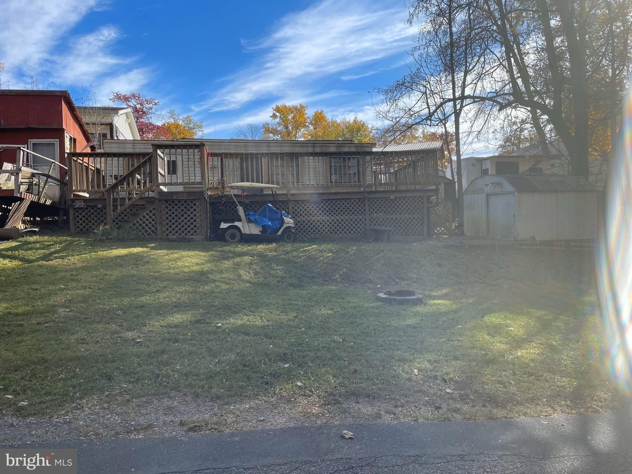 This beautiful River Bend RV Park Lot has a neighbor to the left and mature trees to the right. This property features a fully furnished 2 bedroom, one bathroom camper with a deck. Enjoy the many amenities that River Bend has to offer... Potomac river access, trails, swimming pools, mini-golf, youth center, tennis court, basketball court, laundry facilities and more information can be found at www.riverbendrvpark.org. This is a beautiful property to get away from the city and enjoy a quiet weekend or vacation away from work stress. Great time to buy and decorate this property to your personal taste before the 2025 season starts.