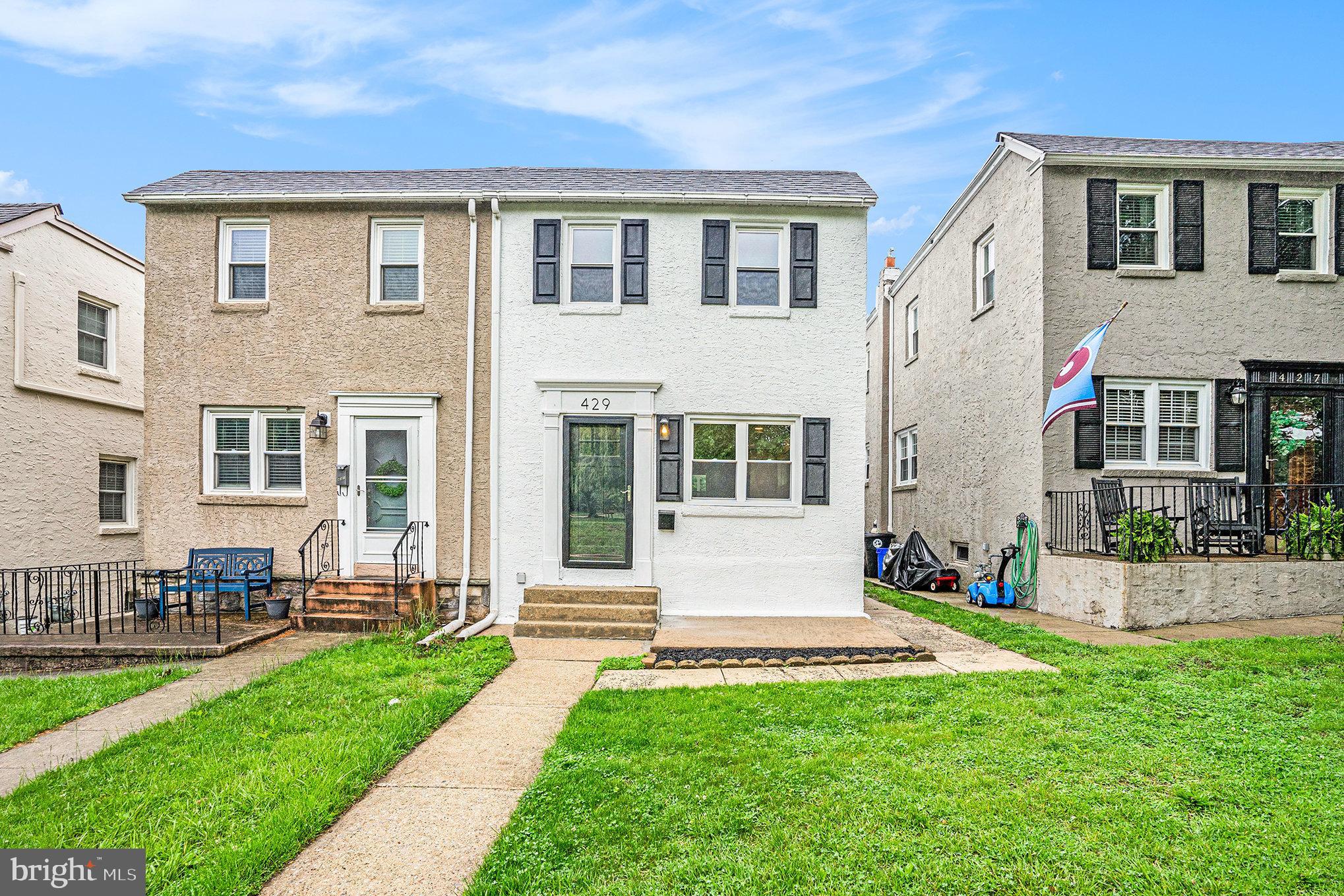 ** OFFER DEADLINE** All highest and best offers are due by Monday, May 19 at Noon. Welcome to one of the most beautifully renovated homes in the Upper Avenues of highly sought after Conshohocken! This two-story twin that resides directly across the street from idyllic Leeland Park features 3 bedrooms and 2 full baths. This home has been renovated from top to bottom for you to enjoy and is the definition of move-in ready. As you enter the home you will find a large open concept living/dining room area fully open to the gorgeous brand-new kitchen with all brand new flooring throughout. Lots of windows on the main floor provide a great amount of sunlight. As you move towards the rear of the main floor you will discover the show stopping, completely new and spacious kitchen featuring stainless steel appliances, ceramic tile backsplash, quartz countertops and white shaker cabinetry with matte black hardware for even more modern appeal. Walk out the back door off the kitchen and you will enjoy a very large backyard along with a great covered patio area to sit and enjoy a happy hour cocktail or host that summer BBQ. Heading up to the second floor you will find three generous sized bedrooms. The largest bedroom towards the front features a walk-in closet and at the top of the stairs is the recently remodeled full bath offering a tub/shower combo with sleek ceramic tile surround and flooring. Moving back down to the newly finished basement you will be excited at the possibilities for this prime added space. Featuring a completely new full bath with a ceramic tile walk-in shower this lower area could be perfect for a 4th bedroom, a family room, exercise area or home office. The basement also offers a stackable laundry closet as well as access to the backyard and patio area through the rear door and up the stairs. Enjoy the outdoors and your beautiful view of the park across the street from your front patio while having that morning cup of coffee. The list of upgrades is too long to list here; however, how does a brand new mini-split air and heating system, brand new windows, new lighting throughout, a new electric panel, fresh paint throughout and all new flooring sound for a start! Although the area is not currently paved, there is space for two car parking at the rear of the backyard off the rear alleyway. This truly is a great home conveniently located within an easy walk to all that this red-hot borough has to offer. Enjoy being an easy stroll to ‘feine coffee shop, Jasper’s Backyard, Brunch, The Stone Rose, The Great American Pub, The Boathouse, Guppy’s, Conshohocken Brewing Company, Nudy’s Cafe, El Limon, Southern Cross, The Daisy Tavern, Coyote Crossing, Our Daily Bagel, Scoop’s Ice Cream shop and so many more great shops, restaurants and bars. Commuting is easy with quick access to I-76, the Blue Route, PA Turnpike and SEPTA regional rail. Make your appointment to see this magnificent home today!