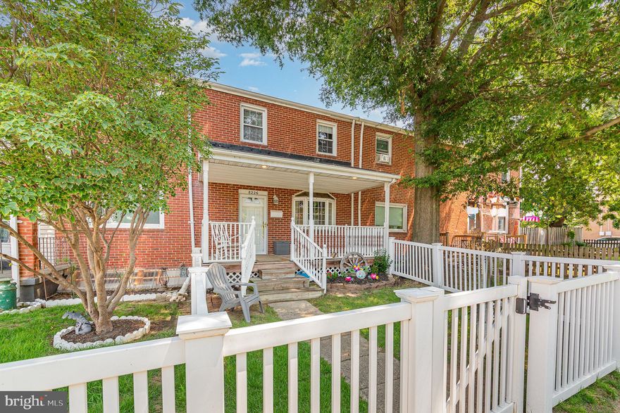You'll love this beautifully updated 3-bed, 2-bath townhome in the Gray Haven community of Dundalk! From the charming vinyl-fenced front yard and covered front porch to the spacious, awning-covered 12x18 back porch and vinyl-fenced backyard, this home offers both curb appeal and comfortable living with space for entertaining family and friends. Inside, the inviting family room with vinyl plank flooring flows into a generously-sized eat-in kitchen—ideal for everyday living and hosting guests. Upstairs, you'll find a primary bedroom with double closets and hardwood floors, two secondary bedrooms and an updated full bath. The finished basement provides flexible space for a rec room, guest suite, home office, gym, etc. and features a half bath with separate walk-in shower. Recent updates include new paint throughout and newly painted back deck, interior HVAC unit and carpet 2023, vinyl plank flooring, stove, built-in microwave and fridge 2022, washer and dryer 2021, vinyl fencing in front and back and blown-in attic insulation 2020. Only a 5 minute walk to Eastcrest Pool, a private community pool that offers lots of summer events including movies nights, swim races, cornhole tournaments and more. This gem won’t last long–schedule your tour today!