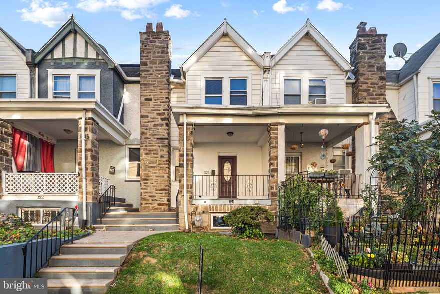 Welcome to 324 Kingston Rd., a beautifully updated 3-bedroom, 1-bathroom home located in the desirable Beverly Hills section of Upper Darby. This charming property is filled with natural light and offers a perfect blend of classic character and modern upgrades. The main level features a spacious living room, a dining area, and a custom kitchen equipped with updated cabinetry, sleek quartz countertops, luxury vinyl plank flooring, and stainless steel appliances—ideal for both everyday living and entertaining. Upstairs, you'll find three generously sized bedrooms and a full bathroom, all offering ample closet space and comfort. The lower level includes a partially finished basement, perfect for a home office, gym, or recreation space, and provides access to the attached one-car garage for added convenience. With thoughtful updates throughout and plenty of room to grow, this home is truly move-in ready. Don’t miss your chance to own this gorgeous property in a fantastic neighborhood.

Property is owned by a Licensed Pennsylvania Real Estate Agent.