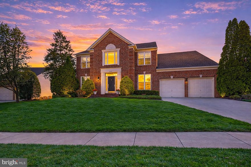 The highly coveted Albany model—one of Barrington’s most desirable floor plans—offers exceptional design and livability, and this particular home is truly one-of-a-kind. Tucked away on a quiet cul-de-sac, it sits on one of the best lots in the community, offering a rare combination of privacy, space, and setting.

With over 4,000 square feet of thoughtfully designed living space, the open-concept layout is ideal for both everyday living and effortless entertaining. This beautifully maintained home is filled with extensive upgrades throughout. The main level features a welcoming foyer, a spacious family room with fireplace, and a formal dining room enhanced with crown and chair molding. The updated kitchen offers table space, a butlers pantry, and seamless flow into the main living areas, while a private office with custom built-ins provides the perfect work-from-home setup.

Step outside to a screened-in porch and adjoining deck—perfect for relaxing or entertaining—overlooking the expansive backyard, one of the best backyards in Barrington.

Upstairs, the luxurious primary suite offers a true retreat, complete with a sitting area, three walk-in closets, vaulted ceilings, and a spa-inspired ensuite bath featuring a Jacuzzi tub, dual vanities, skylight, updated lighting, and a separate water closet. Bedrooms two and three share a Jack-and-Jill bath, while bedroom four enjoys its own private ensuite with a frameless glass shower and updated finishes.

The fully finished basement is designed for both recreation and functionality, featuring an entertainment area with surround sound, a wet bar with refrigerator and disposal, a dedicated workout room, and a true workshop equipped with built-in benches, a connected 16-gallon shop vacuum system, and a 5HP, 20-gallon Pro air compressor that connects to the workshop, garage and utility room.

Additional highlights include a five-room integrated stereo system with directional ceiling speakers, irrigation system, and major system updates: HVAC (2018), roof (2017), windows (2022), primary bath renovation (2025), sump pump (2025), new driveway (2025), and a five-camera security system. The home also features an oversized, insulated garage, offering added comfort, storage, and versatility year-round.

Located in one of Northern Virginia’s top-rated communities—recognized by The Washington Post—Barrington offers an exceptional lifestyle with year-round events including holiday celebrations, a swim team, pool parties, and more. Residents also enjoy direct access to the Fairfax County trail system, with paved paths leading to Burke Lake, Lake Mercer, and South Run Recreation Center.