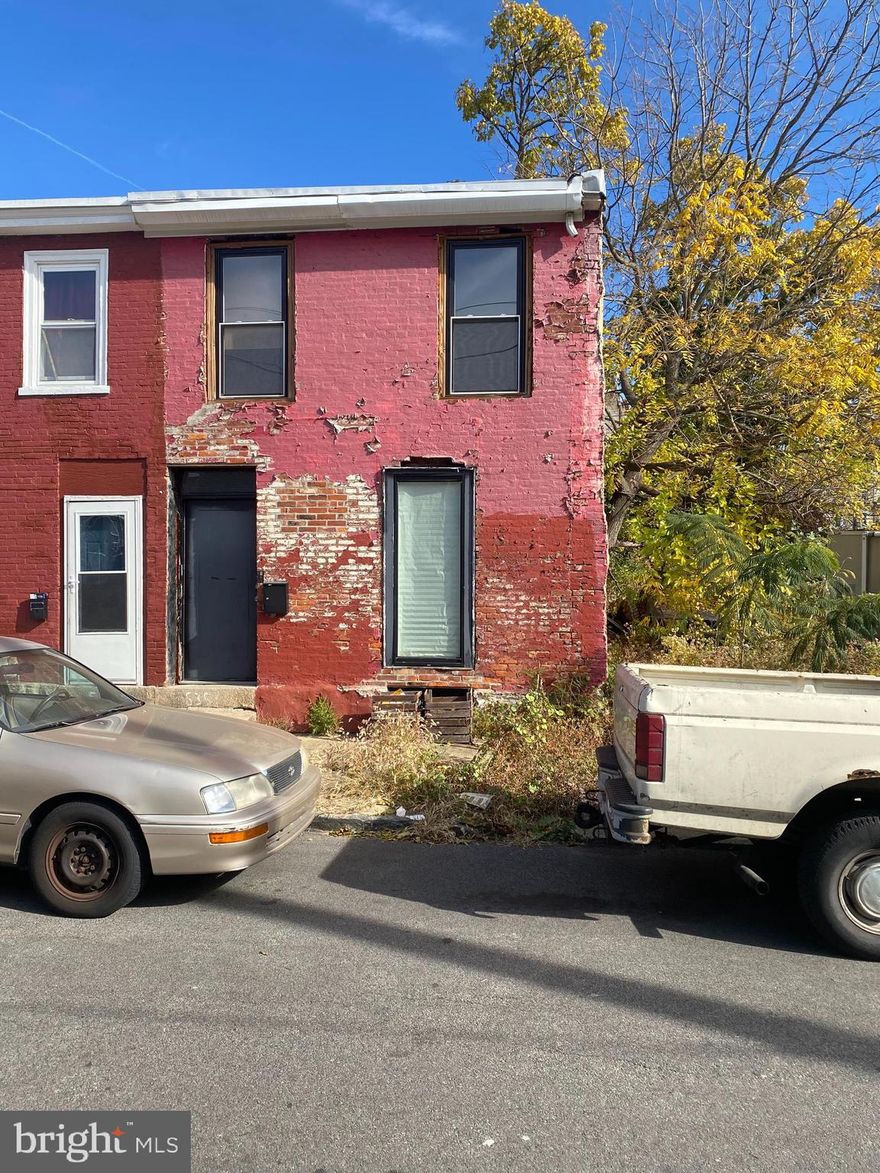 Investor special! this 2 Bedrooms, 1 Bath,  property is in need of total rehabilitation. This property is perfect for an investor to either hold or rehab and sell.