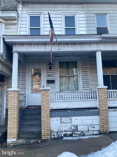Townhouse For Sale - 1820 Centre Street<br/> ASHLAND, PA 17921