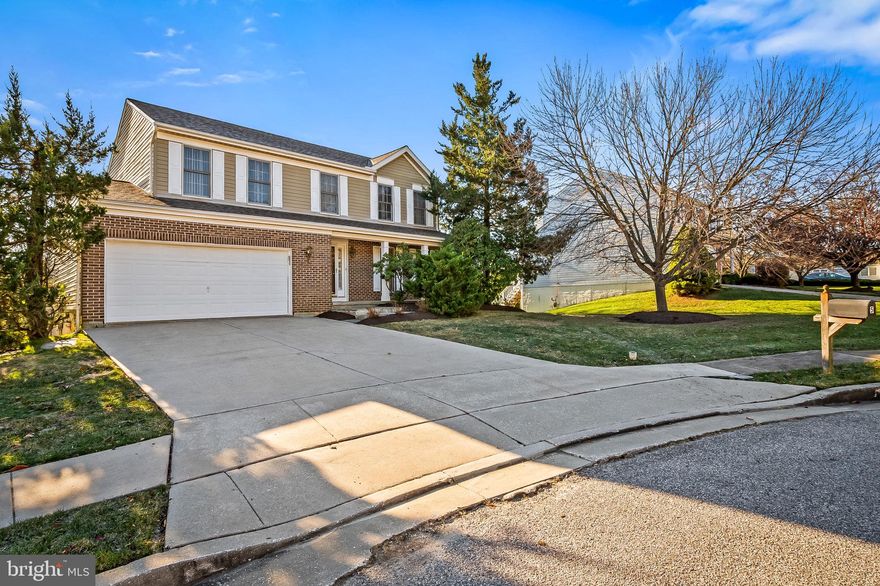 Welcome home to this beautifully maintained 4-bedroom, 3.5-bath Colonial nestled in a serene cul-de-sac in the sought after Shepherds Glen neighborhood of Owings Mills.  This home, lovingly cared for by its original owner, exudes pride of ownership and offers a perfect blend of comfort and convenience.

Step inside to discover a spacious kitchen updated in 2013, featuring sleek granite countertops.  The kitchen flows seamlessly into the family room, where a cozy wood-burning fireplace with glass doors invites you to unwind.  Imagine entertaining on the deck just off the kitchen, perfect for those sunny afternoons and starry nights.

This home boasts recent upgrades that ensure peace of mind, including a new roof in 2020 and an updated HVAC system and washer and dryer in 2023.  Freshly painted walls and brand-new carpeting add a fresh, inviting feel throughout the home.  The updated bathrooms upstairs provide a touch of modern luxury.

Conveniently located near major routes like 795 and just minutes from Wegman’s, Costco, and Foundry Row, this home offers both tranquility and easy access to all amenities you need.  With a two-car garage and a well-kept exterior, this property is ready to welcome its next loving owner.

Don’t miss the opportunity to make this exceptional home yours and experience the best of Owings Mills living!